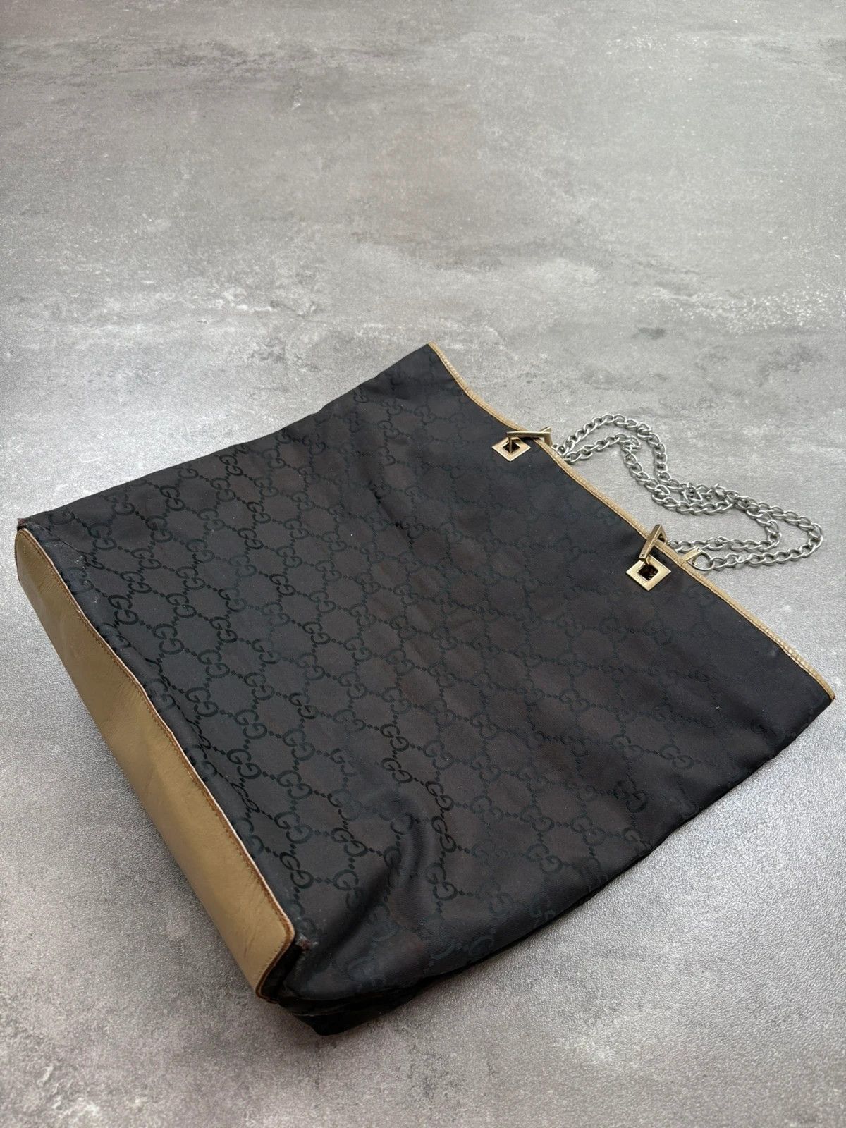 Gucci Gucci hand bag monogram vintage street wear old money Size ONE SIZE - 7 Thumbnail
