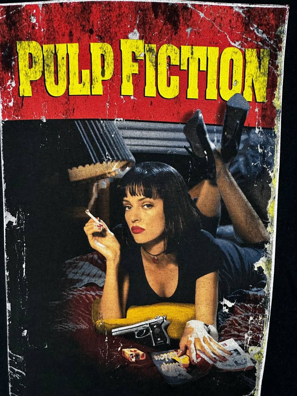 Vintage Vintage Pulp Fiction Quentin Tarantino Movie Promo T Shirt Size US S / EU 44-46 / 1 - 4 Thumbnail