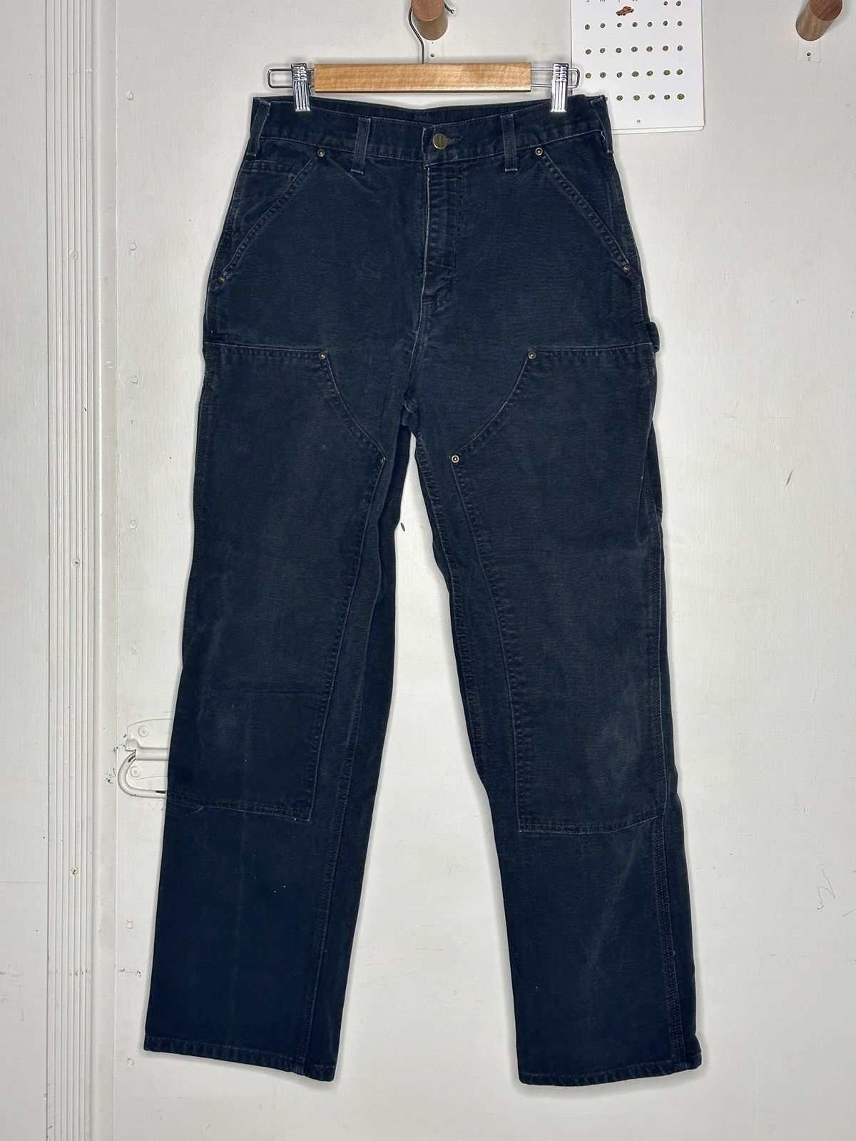 image of Carhartt x Vintage Black Double Knees, Men's (Size 30)