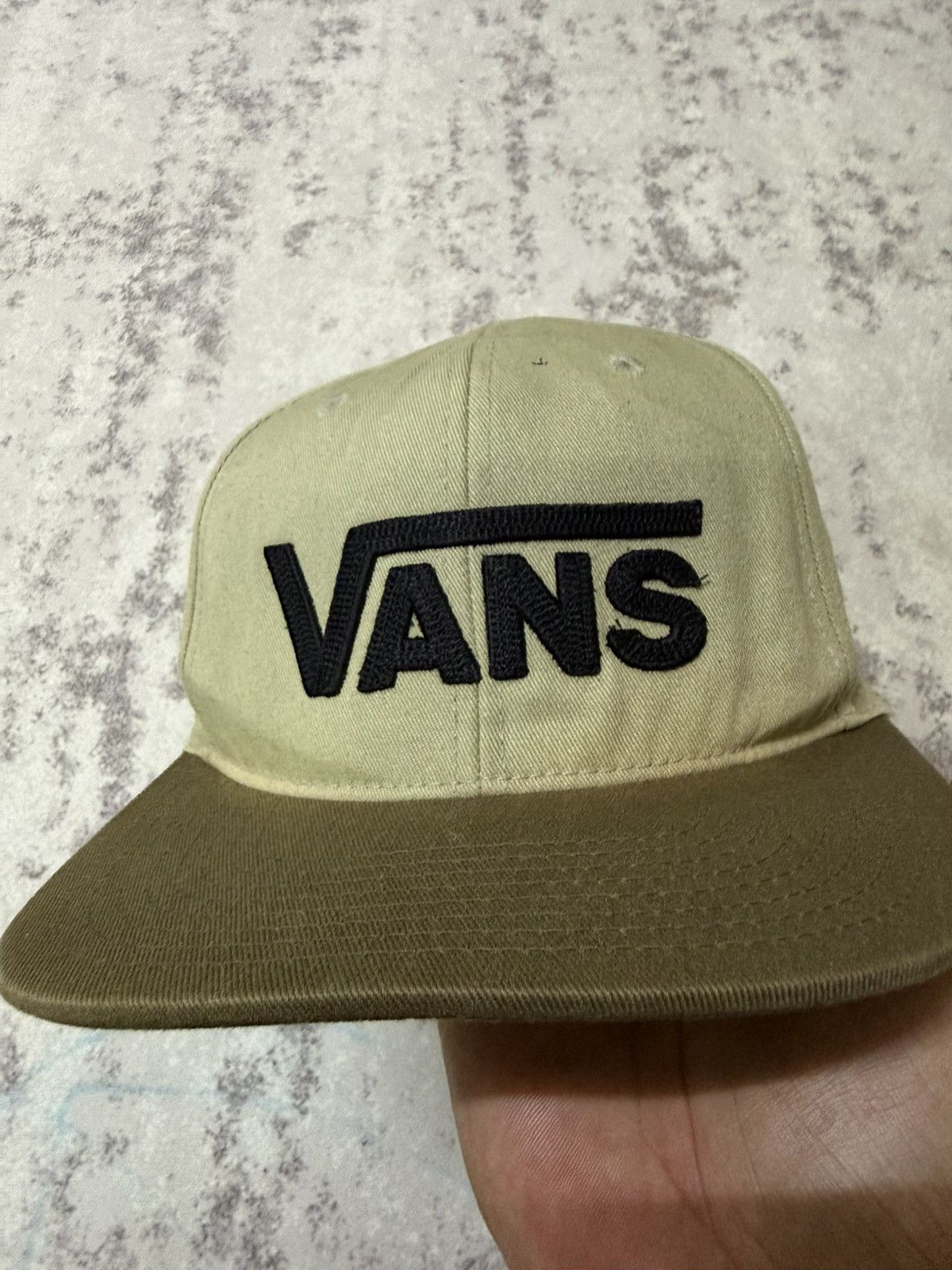 Vans VANS BIGLOGO SNAPBACK MILITARY OLIVE GREEN CAP Size ONE SIZE - 6 Thumbnail