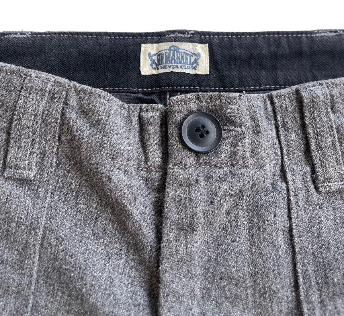 HOLLYWOOD RANCH MARKET HRM Blue Blue Japan Baker Pants Size US 29 - 6 Thumbnail