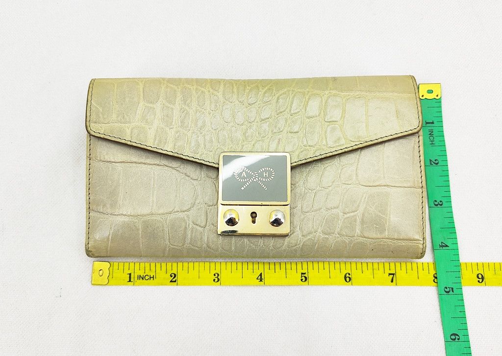 original ANYA HINDMARCH crocs leather full leather with lock