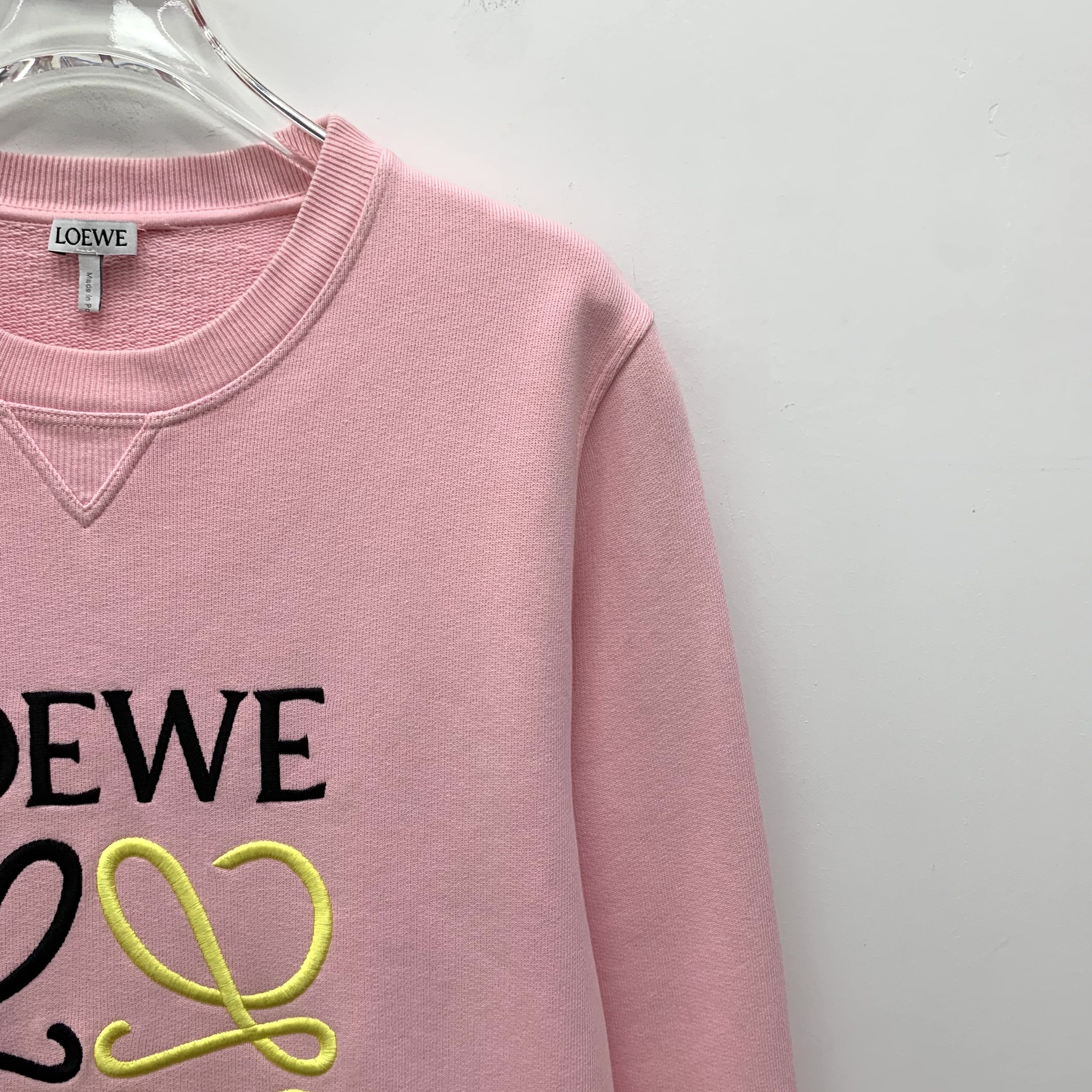 Loewe Loewe Sweatshirt PinkCrewneck (Size S) Size S / US 4 / IT 40 - 5 Thumbnail