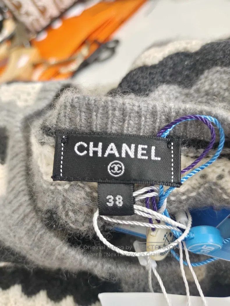 Chanel Chanel Cashmere knitted dress Size XS / US 0-2 / IT 36-38 - 3 Thumbnail