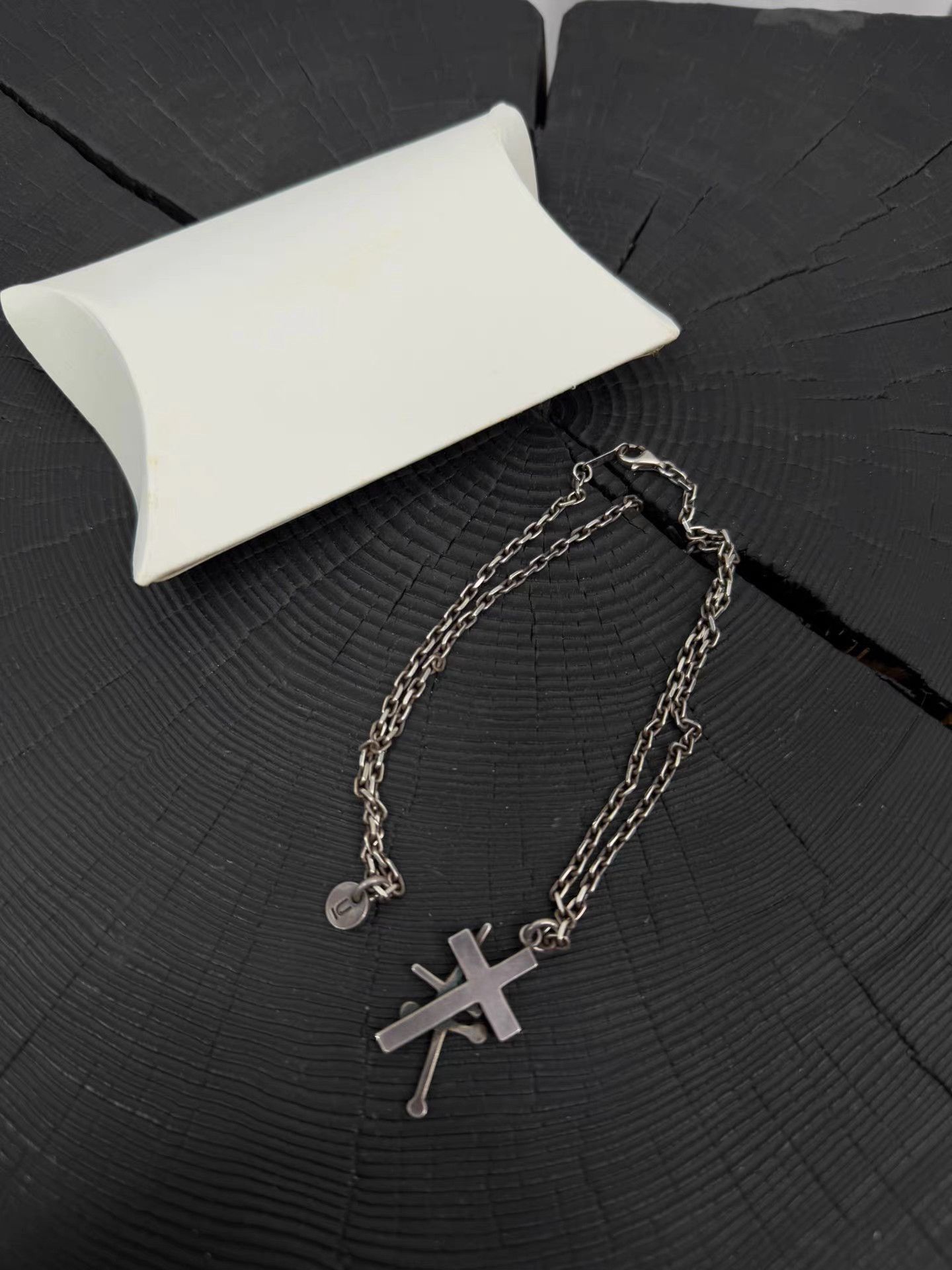 Undercover Undercover 02AW Multi Cross 925 Silver Necklace-2505