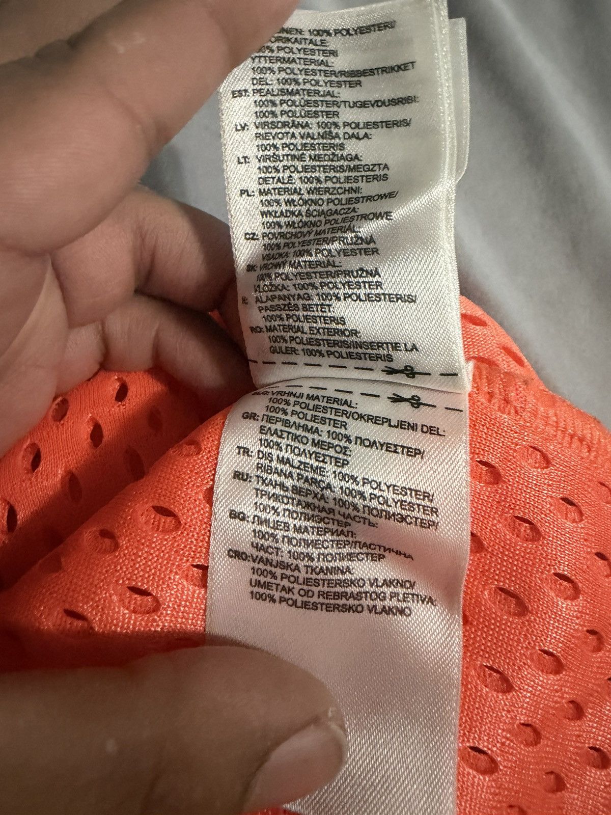 Adidas × Jeremy Scott Jeremy Scott Adidas Orange Jersey Tank Owned by Steve Aoki Size US M / EU 48-50 / 2 - 10 Thumbnail