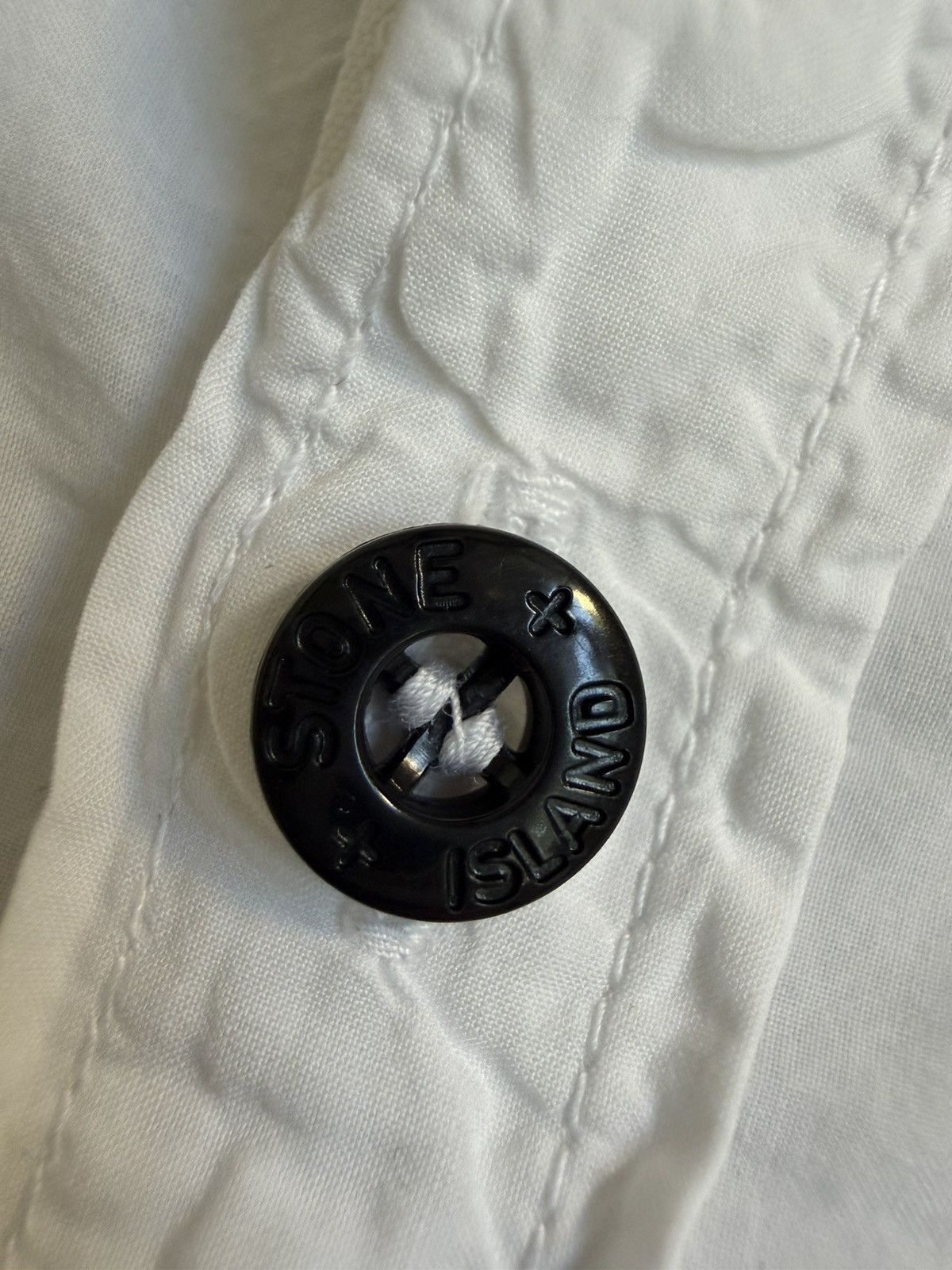 Stone Island Stone Island vintage white shirt Size US M / EU 48-50 / 2 - 4 Thumbnail