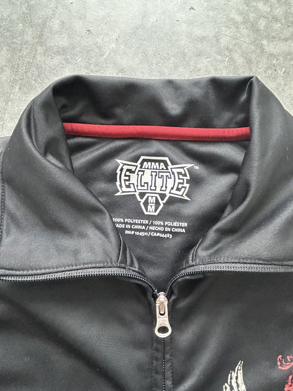 Other Vintage Y2K MMA Elite Track Jacket Size US L / EU 52-54 / 3 - 5 Thumbnail