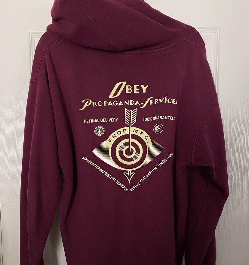 Obey Obey Hoodie Size US L / EU 52-54 / 3 - 2 Thumbnail