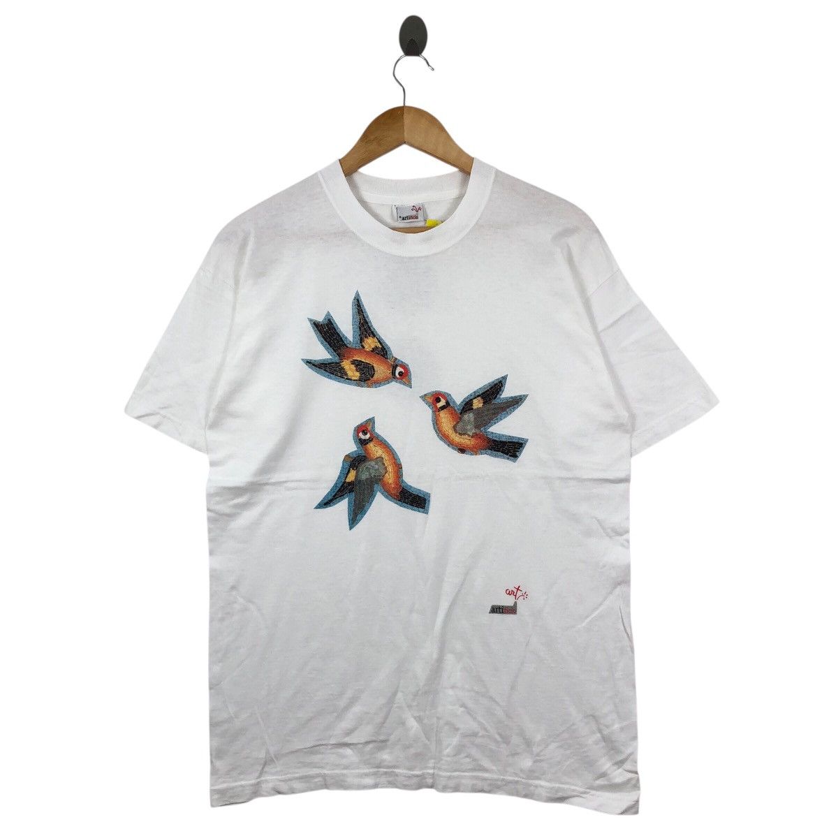 Vintage Vintage 90s Mosaic Art Kit T Shirt Artificio Tag Vintage Art Size US M / EU 48-50 / 2 - 1 Thumbnail