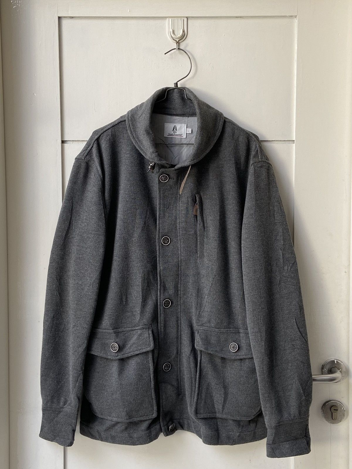 Hush Puppies HUSH PUPPIES Grey Jacket Size US L / EU 52-54 / 3 - 1 Thumbnail
