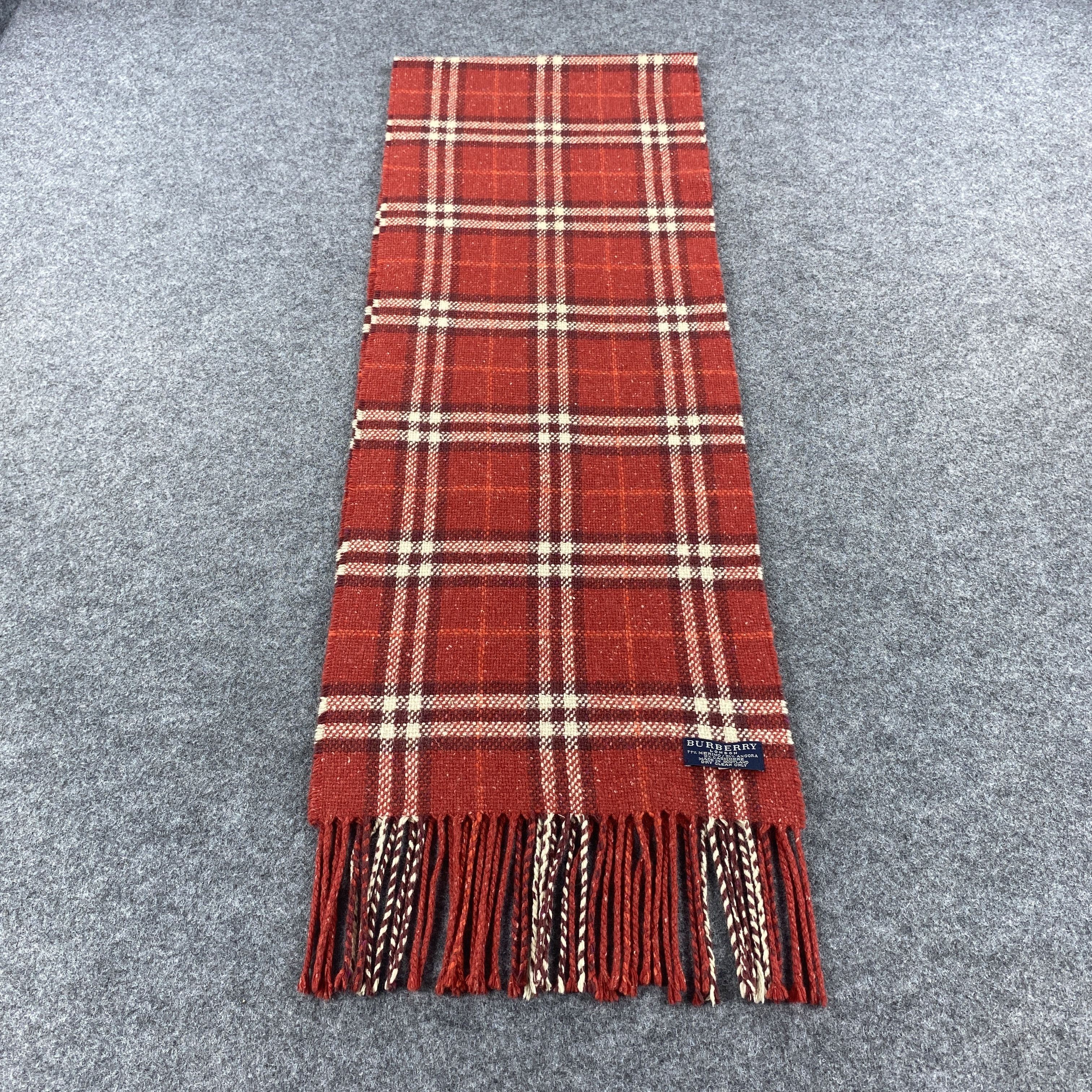 Burberry × Vintage GF10670 Burberry Scarf Neck Wear Muffler Nova Check Size ONE SIZE - 3 Thumbnail