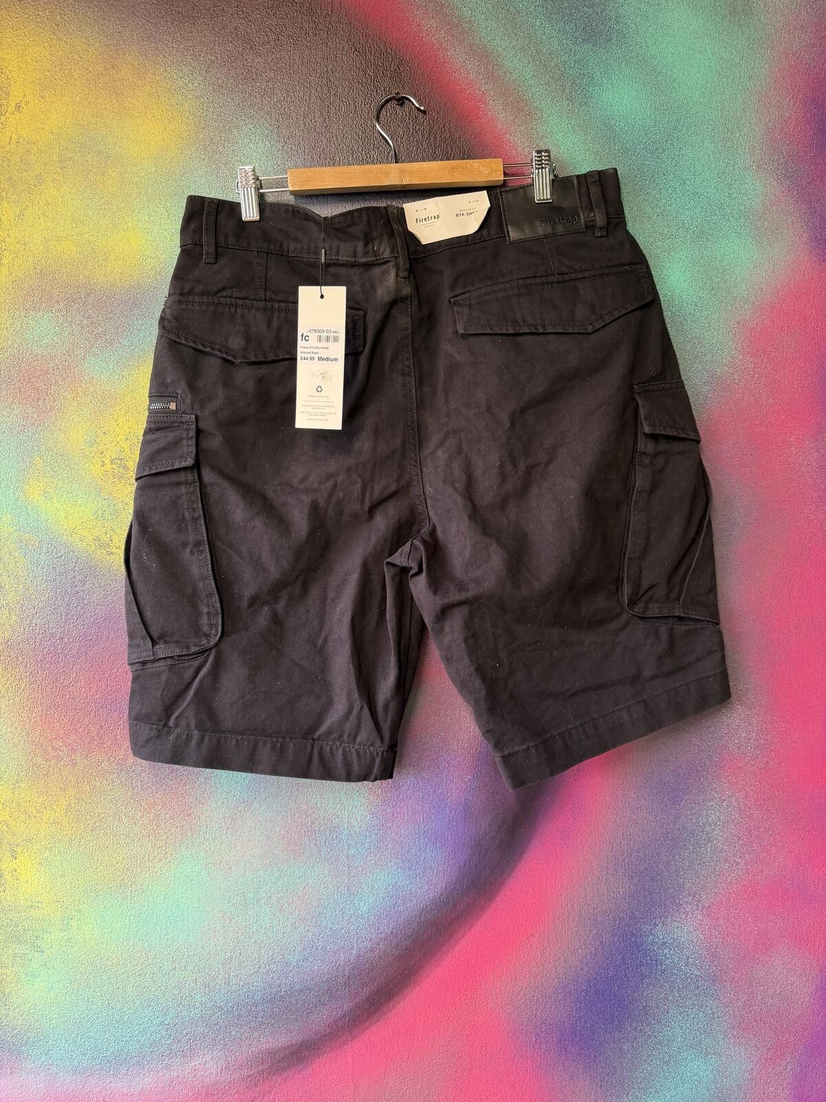 Other Fire trap black cargo shorts in size M Size US 32 / EU 48 - 3 Thumbnail