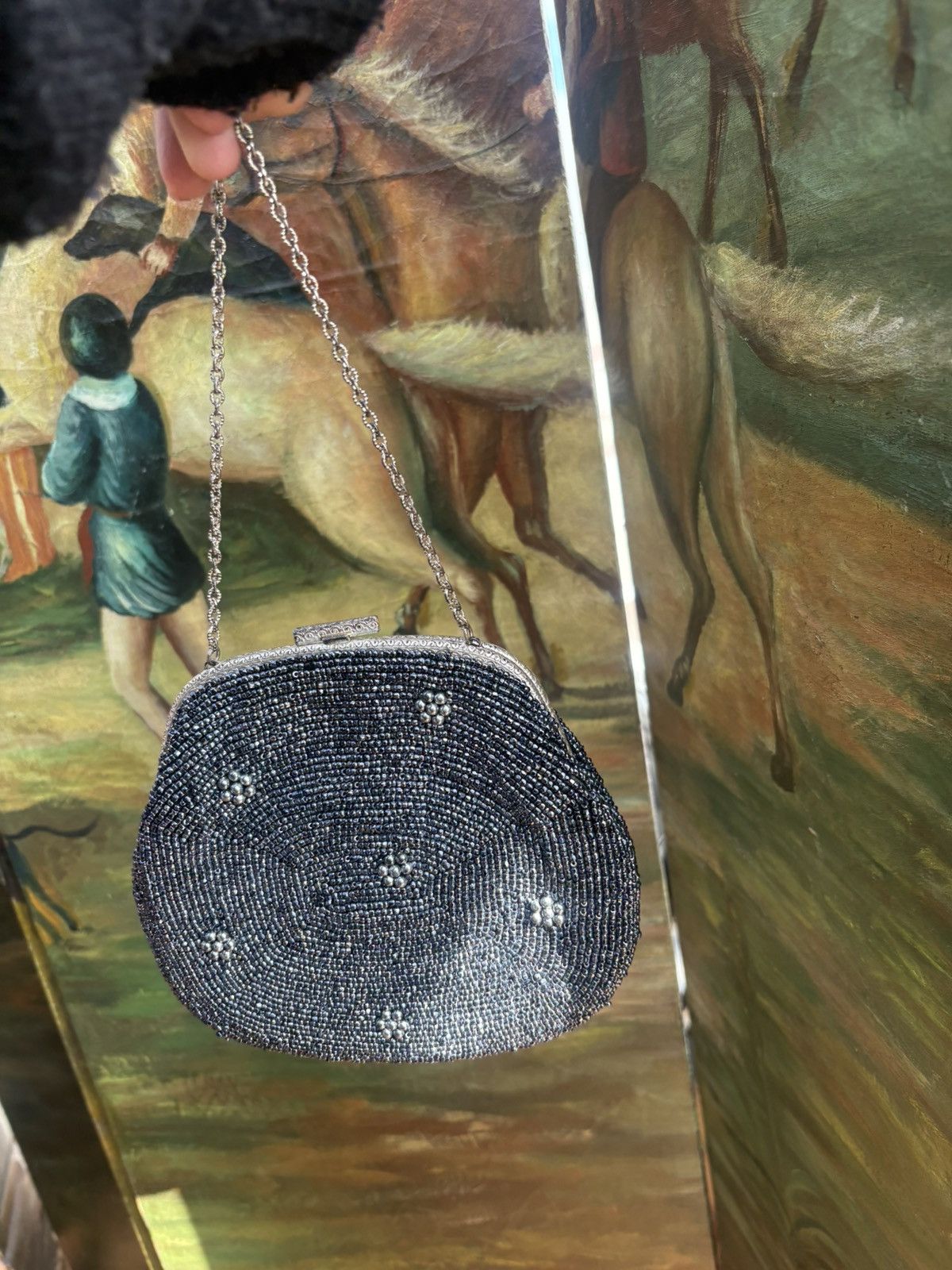 Vintage Vintage beaded bag Size ONE SIZE - 2 Thumbnail