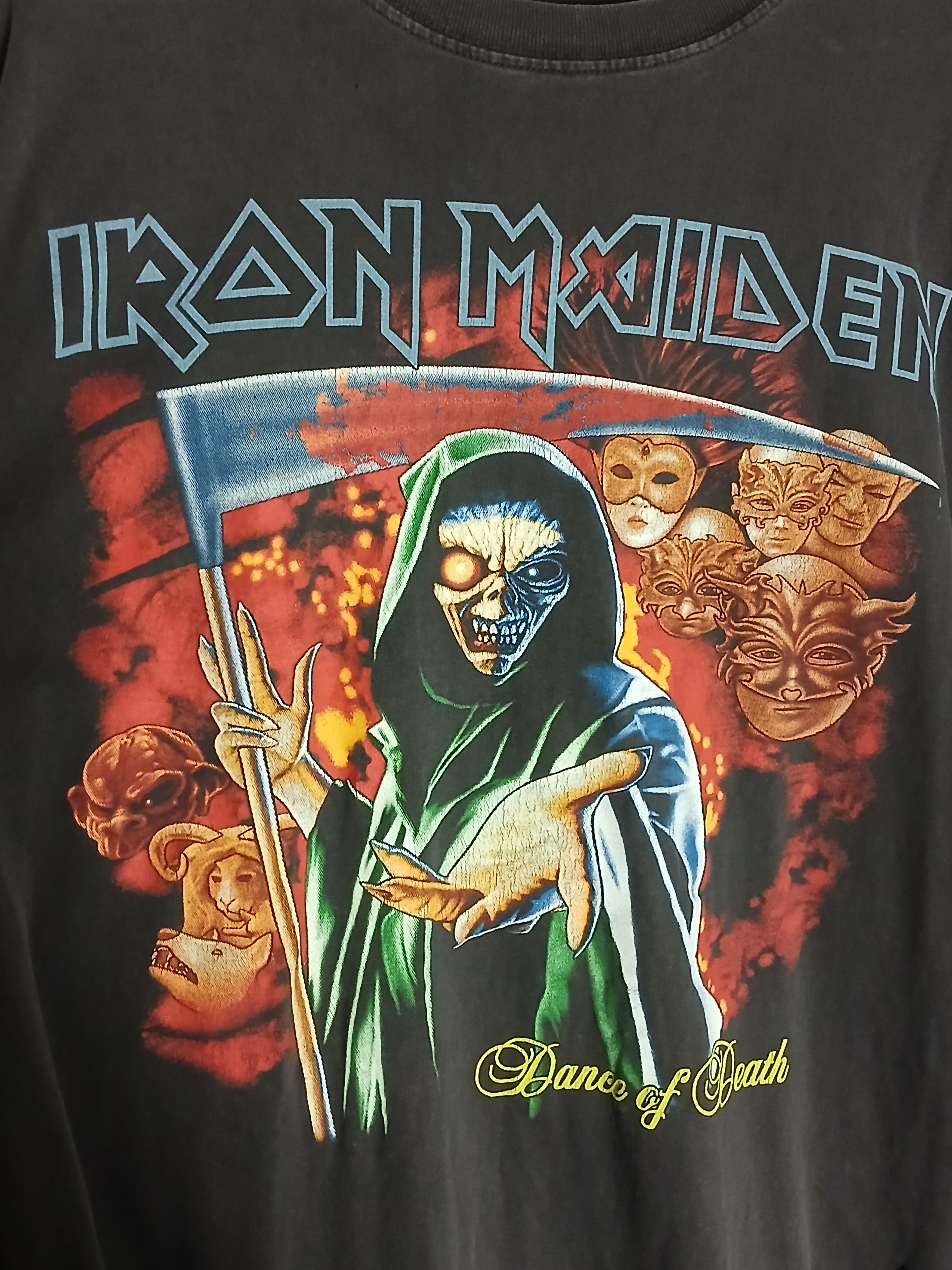 Band Tees Vintage Iron Maiden Dance Of Death T-Shirt Size US M / EU 48-50 / 2 - 3 Thumbnail