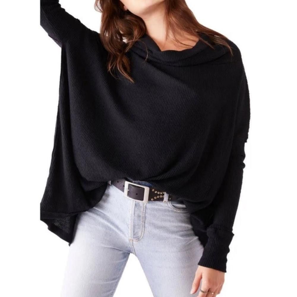 Free People Free People l NWT Juicy Long Sleeve Black Medium Size M / US 6-8 / IT 42-44 - 10 Thumbnail