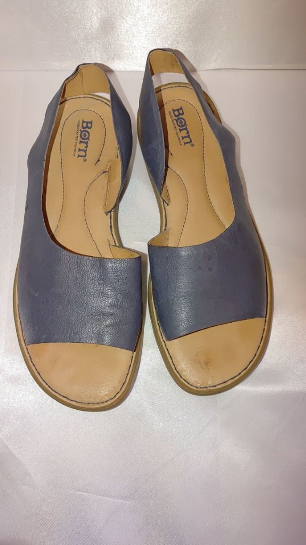 Born Born Inlet Leather Sandals in Steele Blue Size 9 Size US 9 / IT 39 - 4 Thumbnail