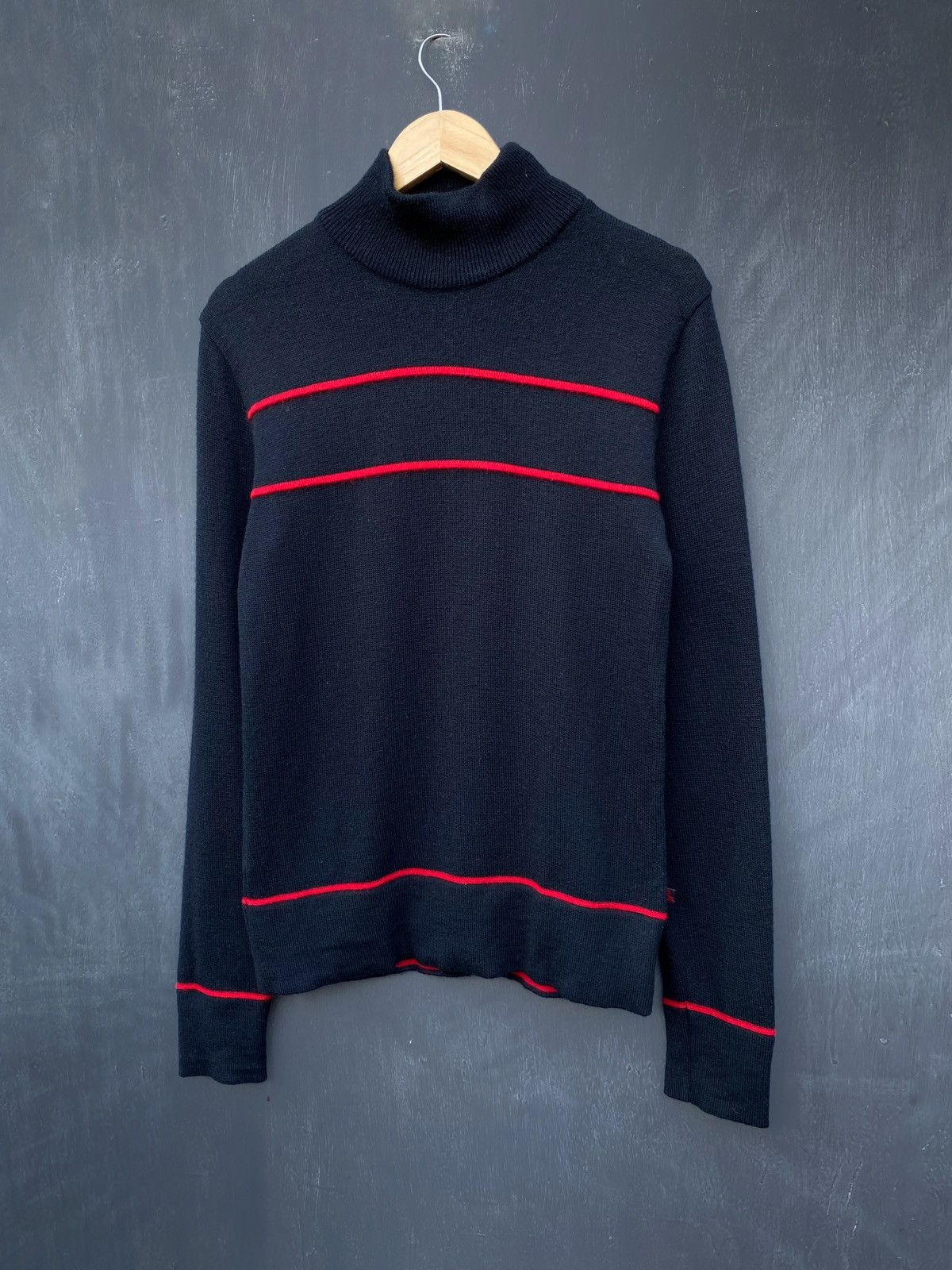 Dolce & Gabbana Dolce Gabbana Vintage Wool zip neck sweater size 48 Unisex Size US M / EU 48-50 / 2 - 1 Thumbnail
