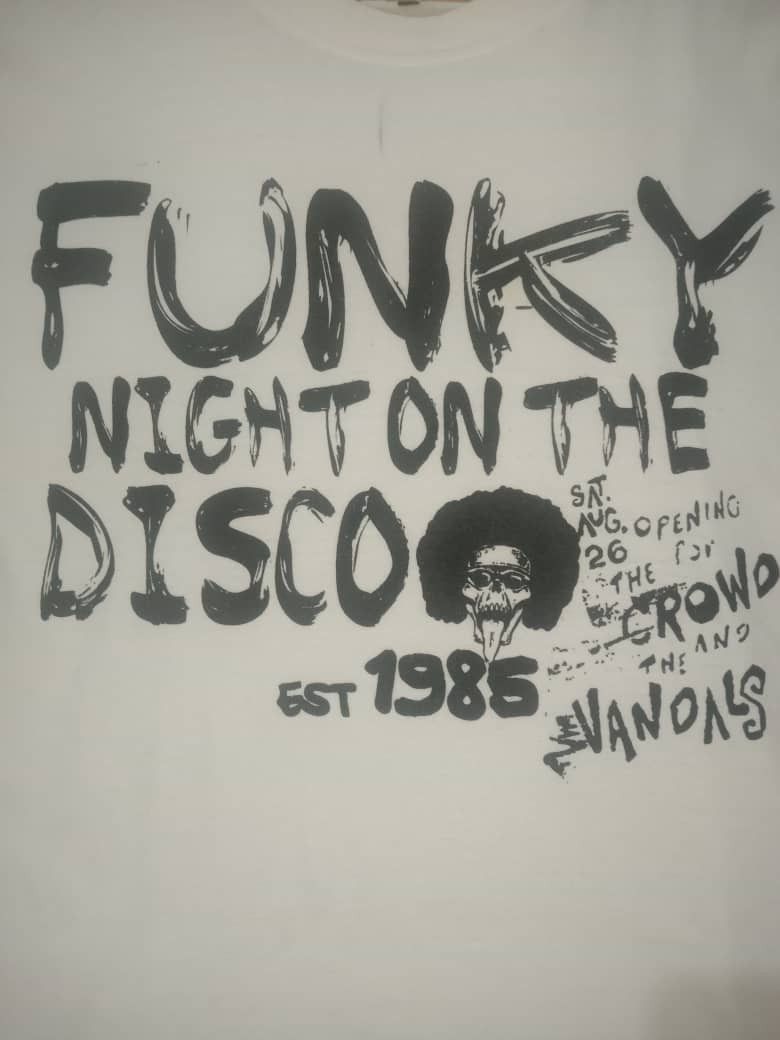 Vintage PINO BAZZO funky night on the disco afro skull Size US L / EU 52-54 / 3 - 1 Thumbnail