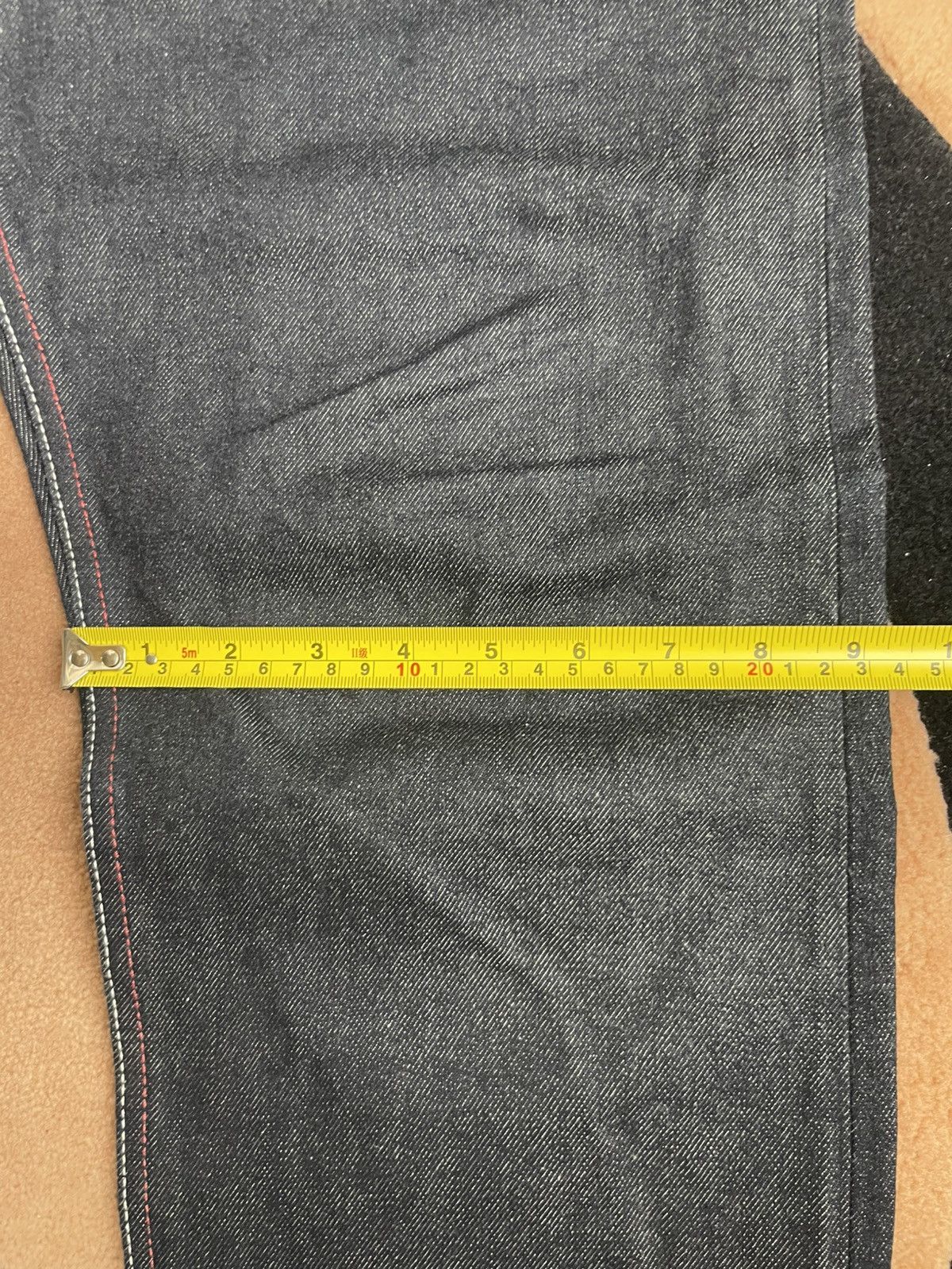 Evisu × Vintage EVISU Bodhidharma daicock style denim jeans size：36x34 Size US 36 / EU 52 - 11 Thumbnail