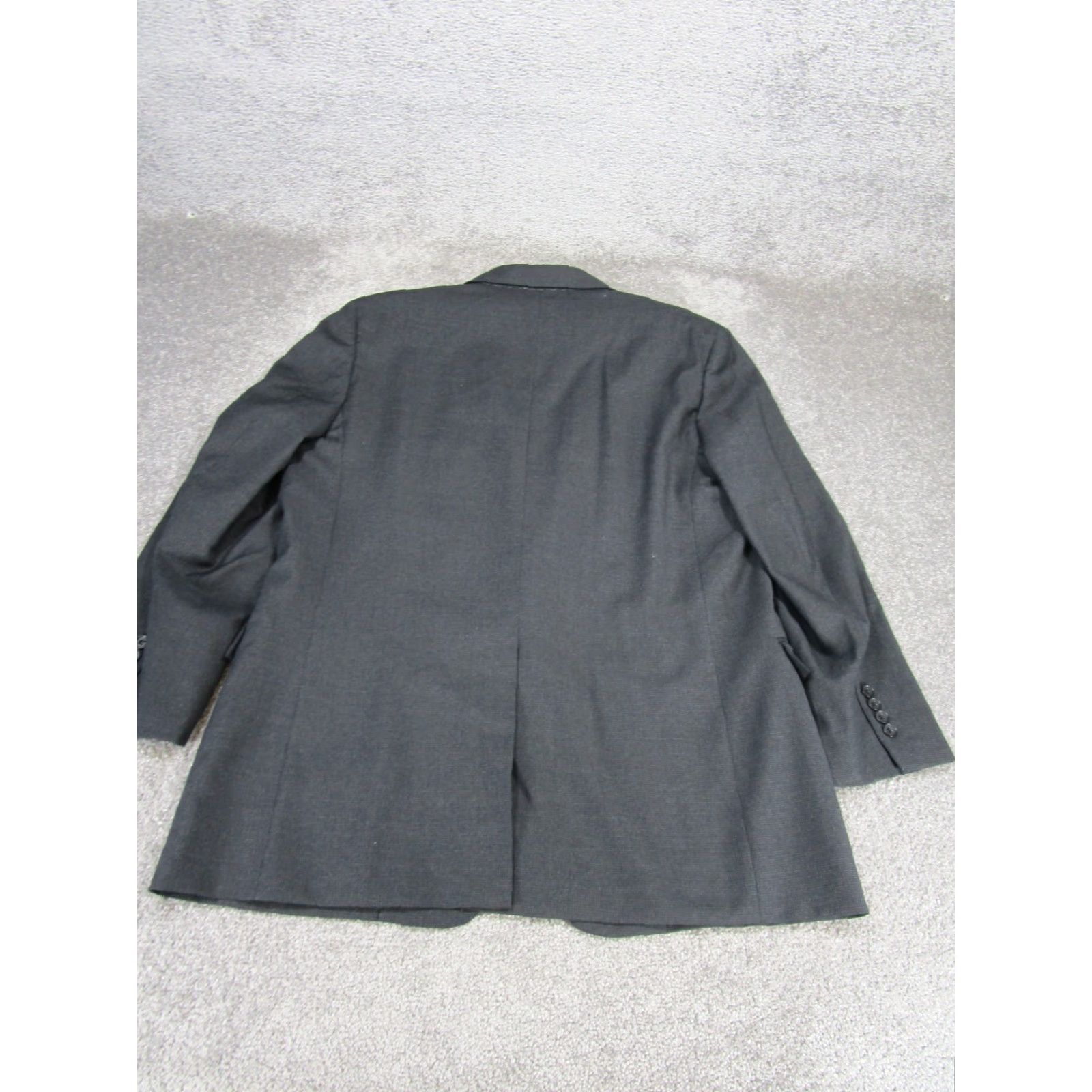 Brooks Brothers Brooks Brothers Blazer Mens 44 Gray Wool Two-Button Single-Breasted Jacket Coat Regular Length 2 Piece Office Size 44R - 5 Thumbnail