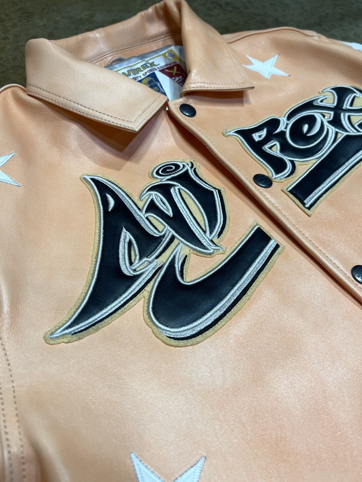Avirex × HELLSTAR HELLSTAR x AVIREX 50th anniversary Leather Jacket Size US L / EU 52-54 / 3 - 4 Thumbnail