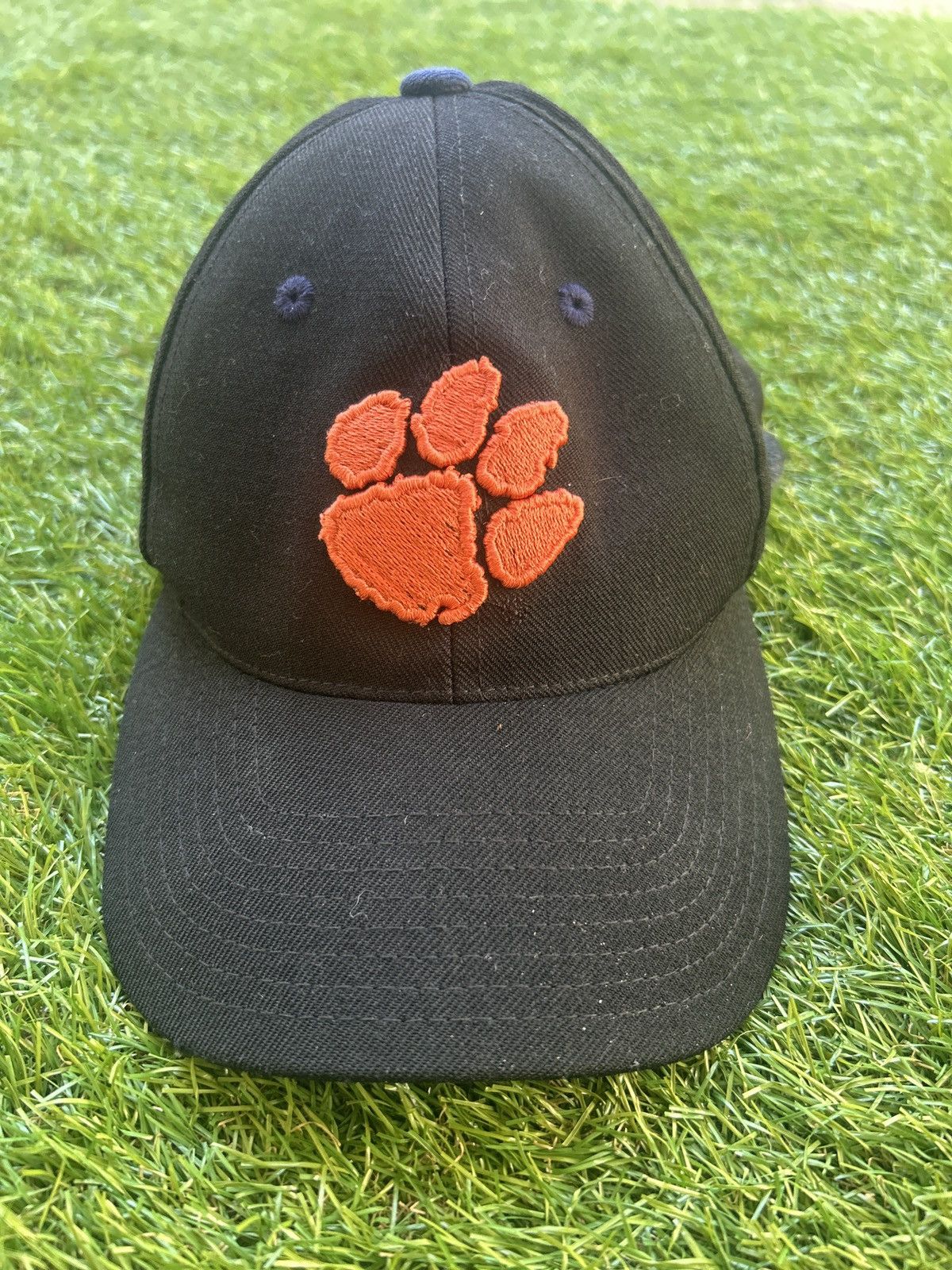 Vintage Vintage 90’s Clemson Tigers Fitted Baseball Hat Size ONE SIZE - 1 Thumbnail
