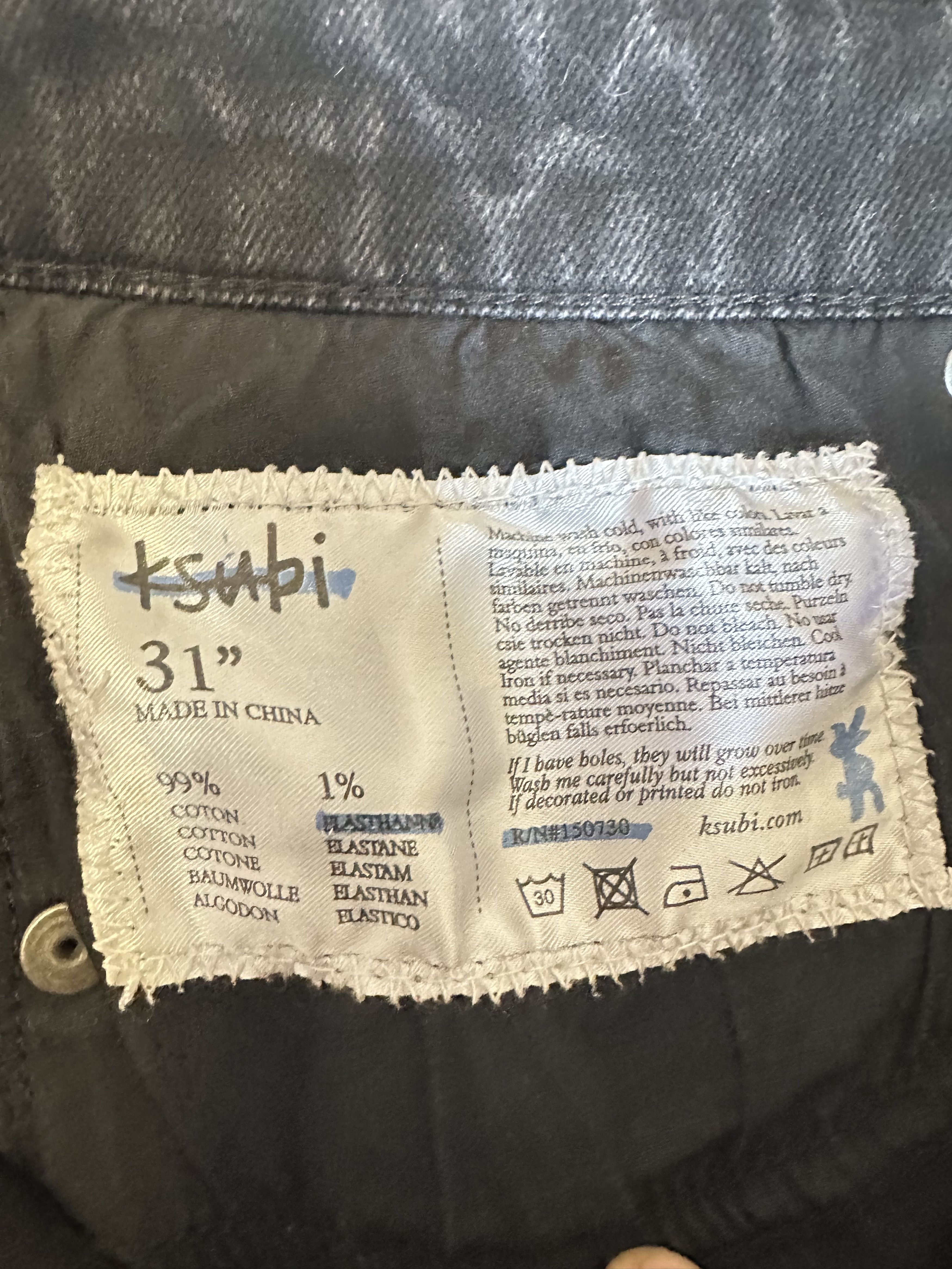 Ksubi Ksubi Van Winkle Burnout Size US 31 - 4 Thumbnail