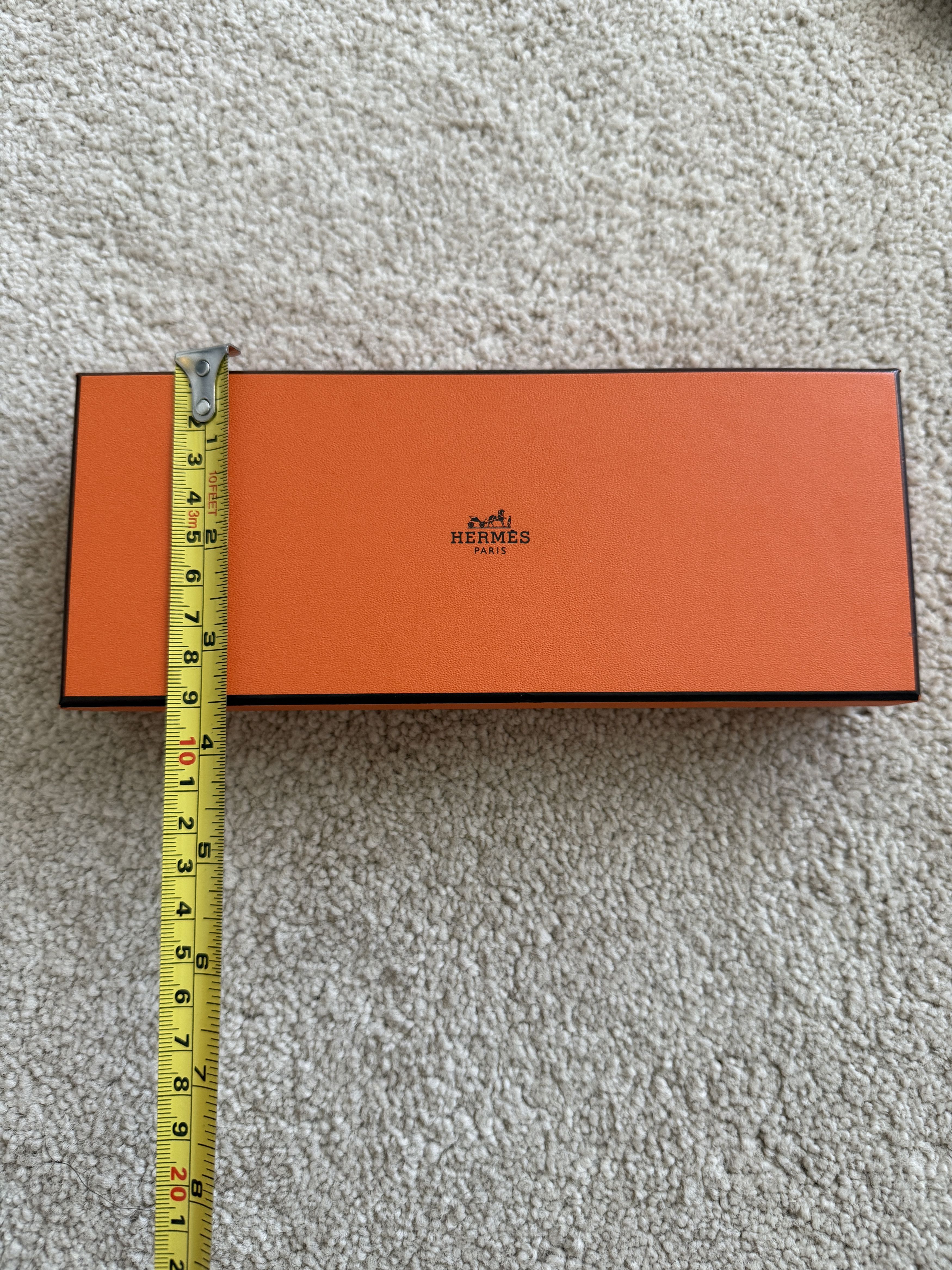 Hermes Authentic Hermes Small Gift Box - approx 3.5 x 8.25 Size ONE SIZE - 5 Thumbnail