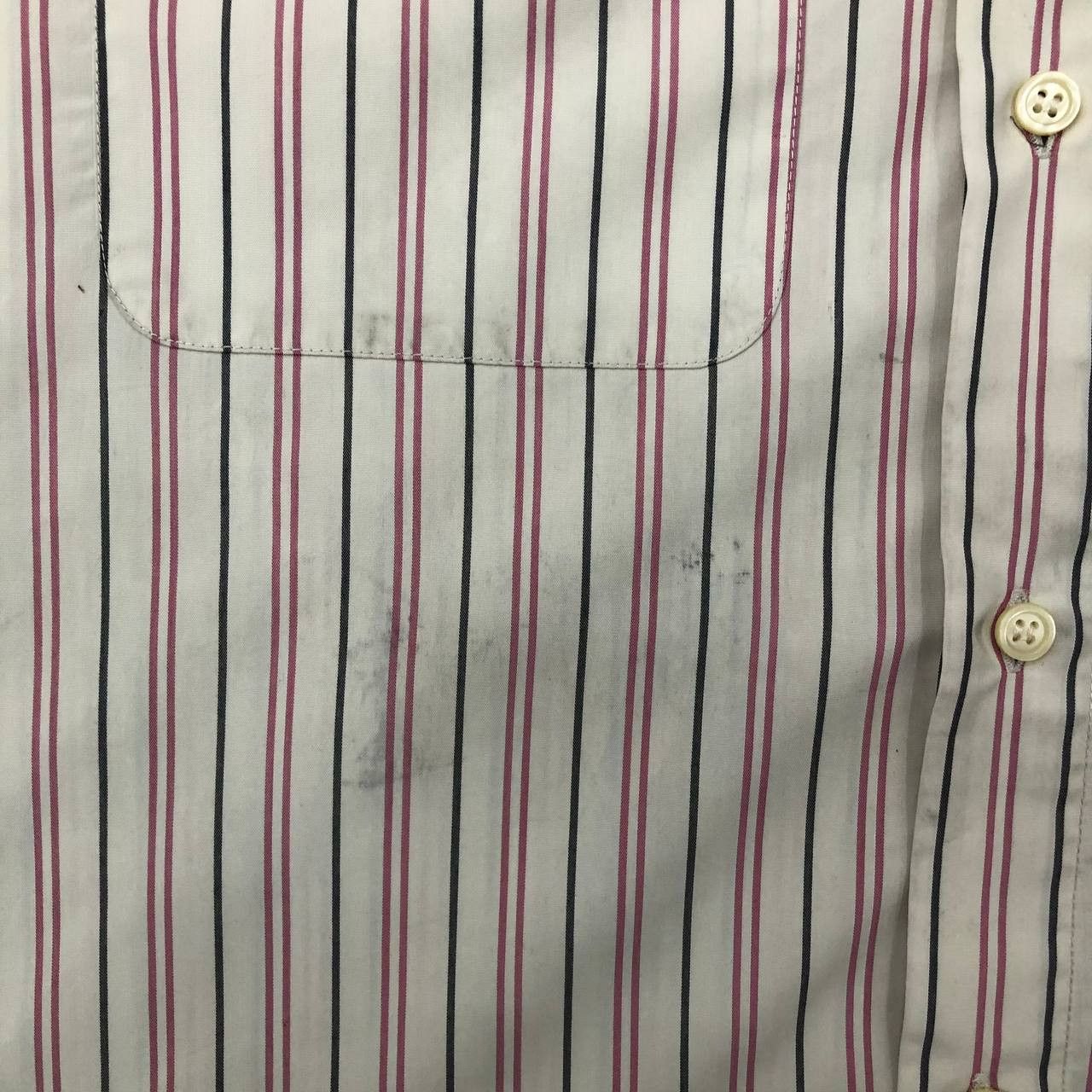 Japanese Brand T318 VTG ENEOS STRIPED WORK SHIRTS Size US M / EU 48-50 / 2 - 6 Thumbnail