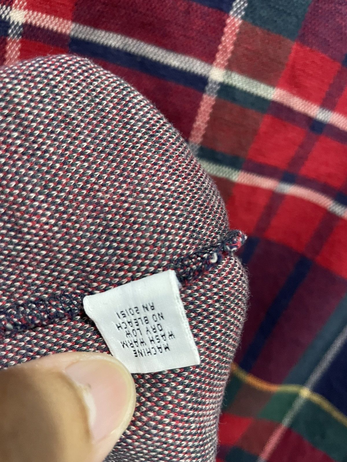 Burberry VTG 80s BURBERRY MADE IN USA CHECKERED L/S SHIRTS Size US S / EU 44-46 / 1 - 13 Thumbnail