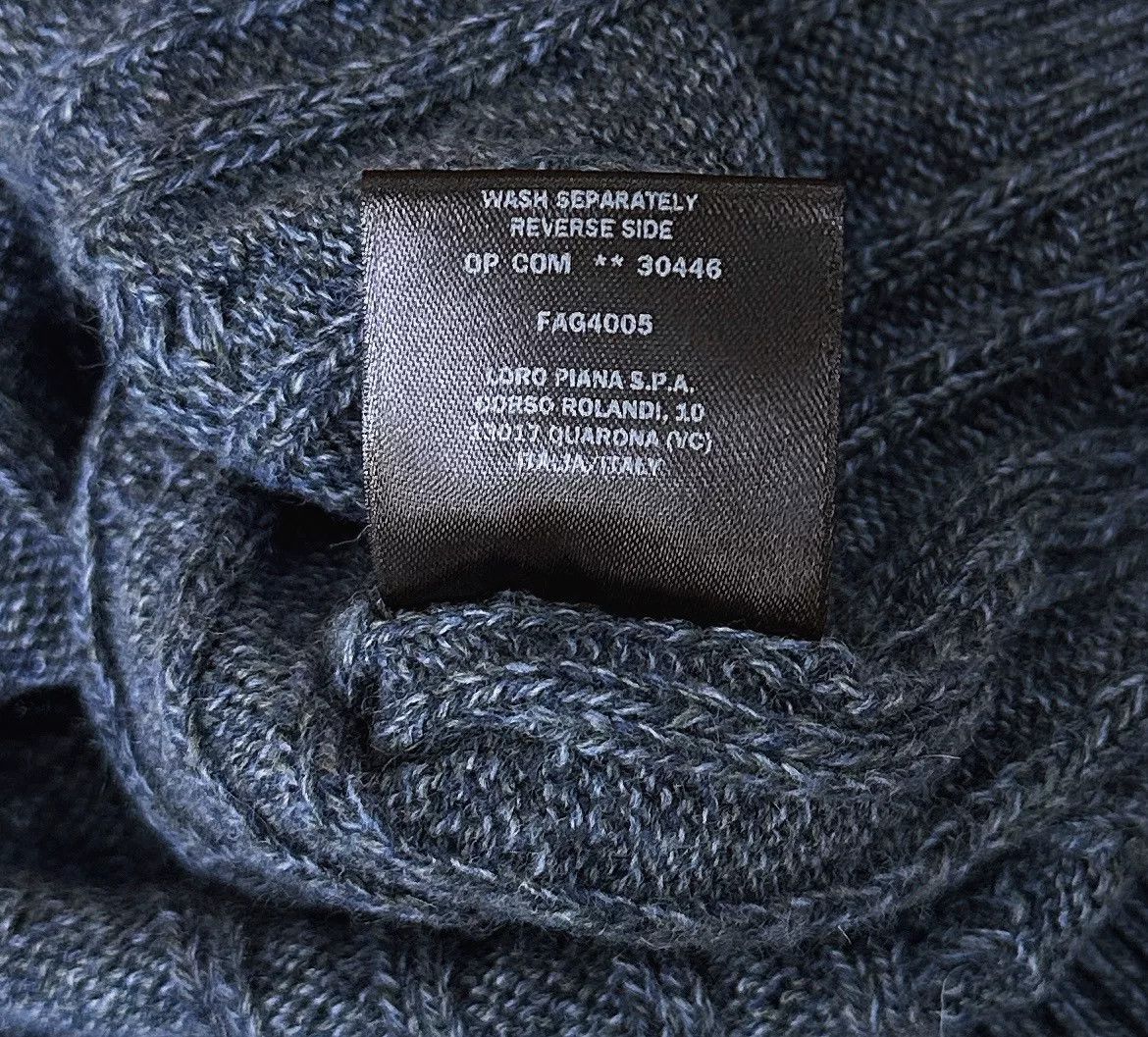Loro Piana Loro Piana Baby Cashmere Cable Knit Sweater Size US L / EU 52-54 / 3 - 5 Thumbnail