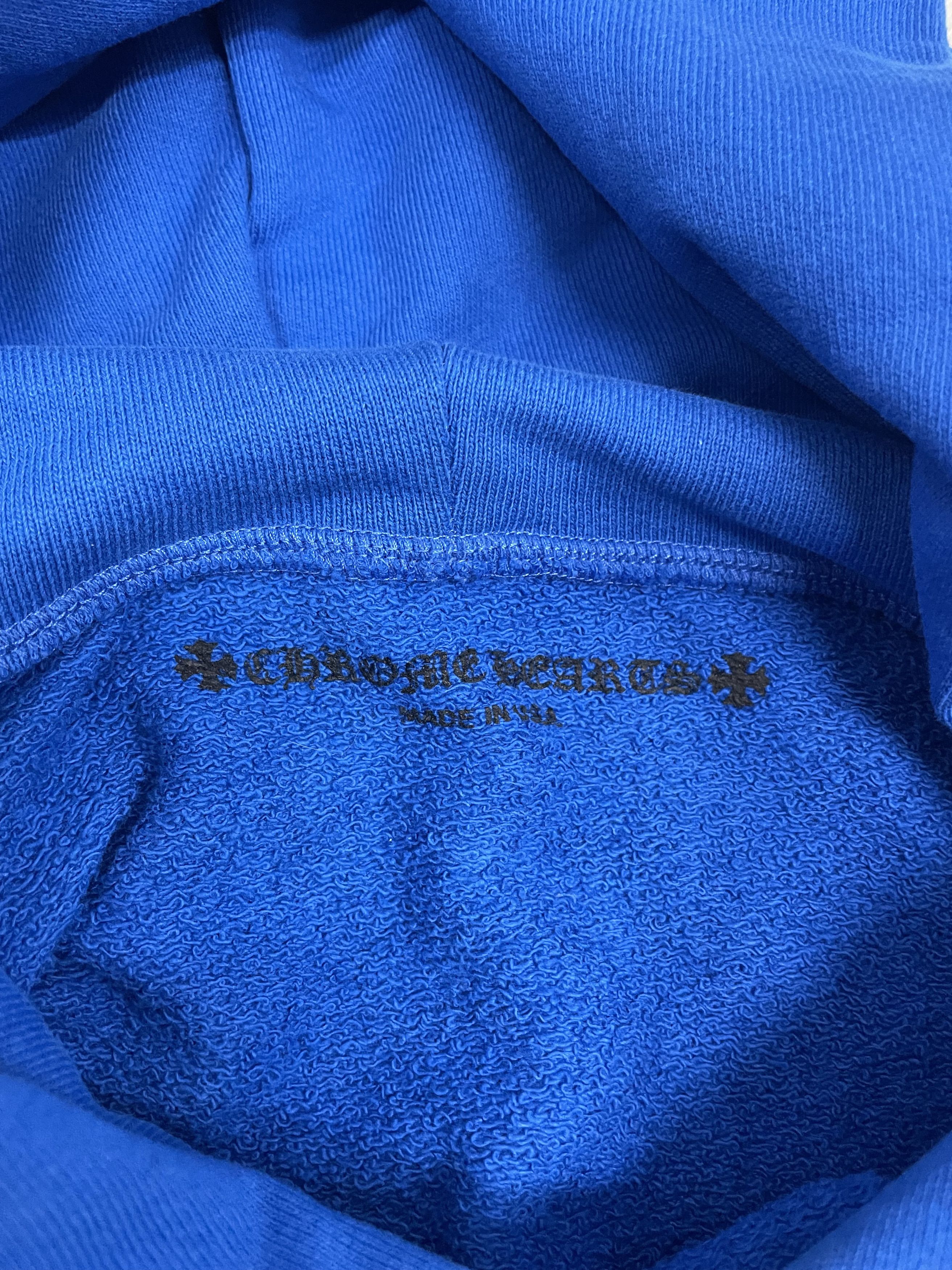 Chrome Hearts Chrome Hearts Matty Boy SPACE Logo Blue Hoodie Size US S / EU 44-46 / 1 - 6 Thumbnail
