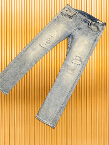 Allsaints × Vintage Crazy Faded Washed Denim Jeans Grunge Size 34" / US 12 / IT 48 - 1 Thumbnail