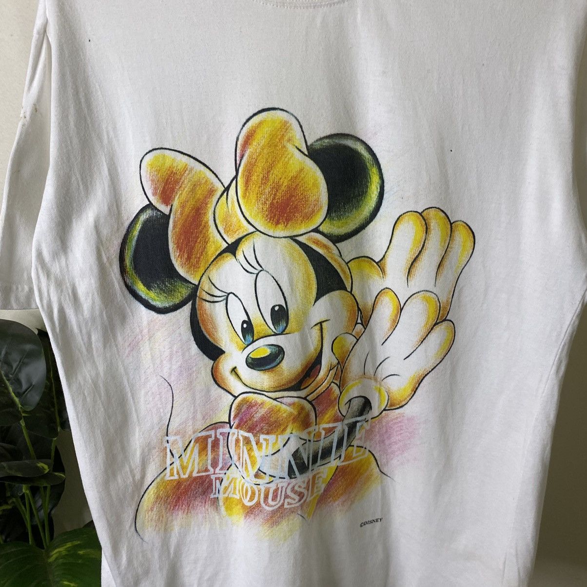 Disney Vintage 2000s Minnie Mouse Big Graphic Y2K Streetwear Tshirt Size US L / EU 52-54 / 3 - 2 Thumbnail