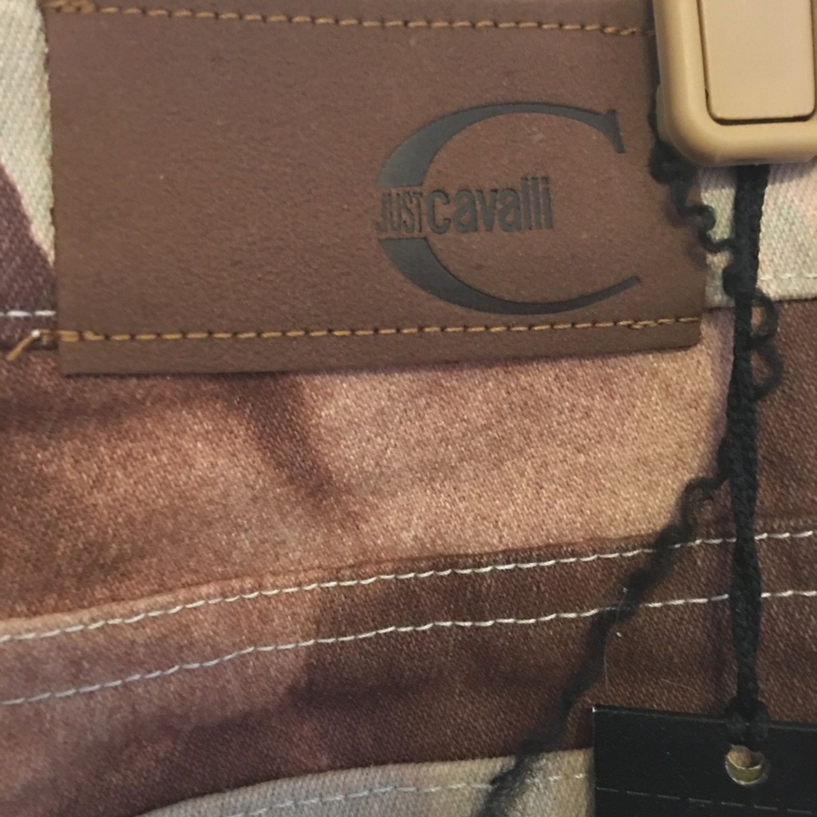 Just Cavalli Vintage Y2K Just Cavalli Italy Pantalone Jeans NWT Size 28" / US 6 / IT 42 - 9 Thumbnail
