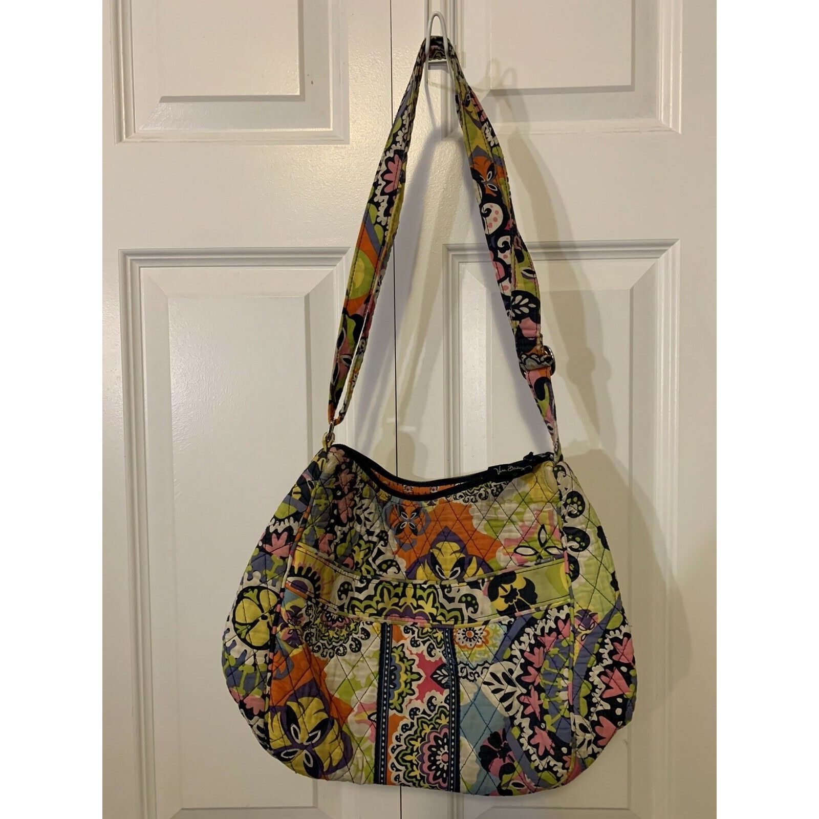 Vera Bradley Vera Bradley Shoulder Bag Handbag Purse Green Multicolored Size ONE SIZE - 5 Thumbnail