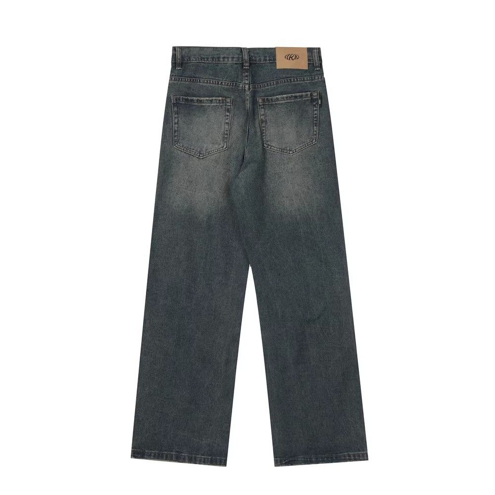 Japanese Brand × Jean Classic washed distressed loose casual jeans Size US 34 / EU 50 - 2 Thumbnail