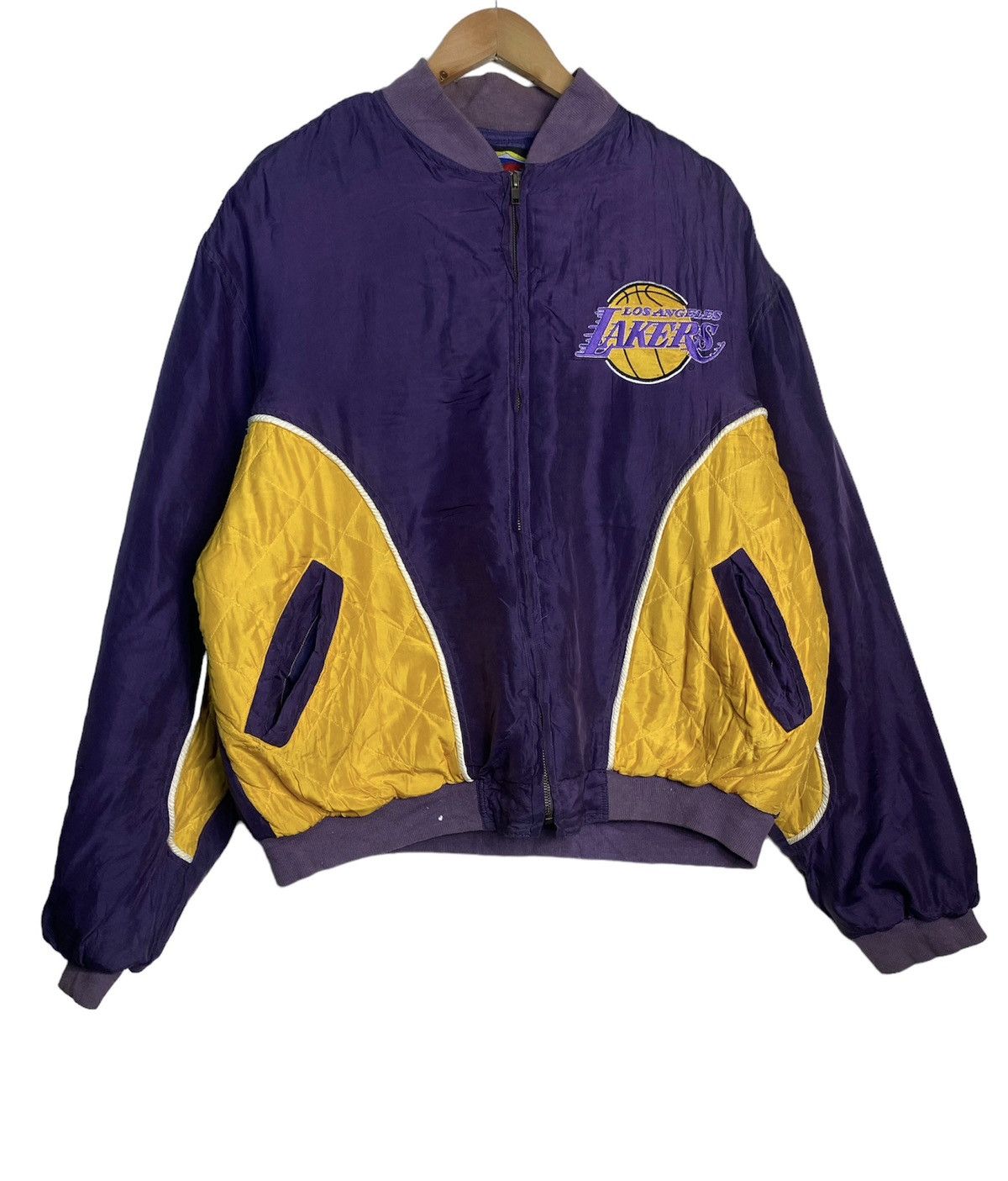 NBA LOS ANGELES LAKERS L.A BOMBER JACKET Size US L / EU 52-54 / 3 - 1 Thumbnail