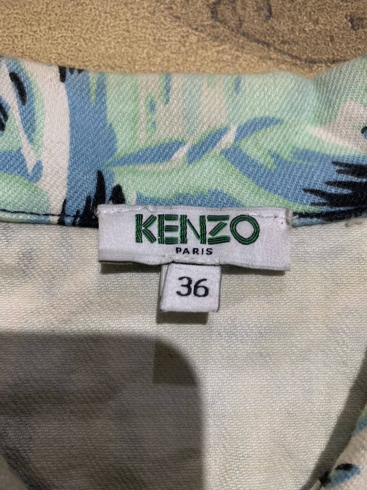 Kenzo Kenzo jeans dress fullprint Size S / US 4 / IT 40 - 4 Thumbnail