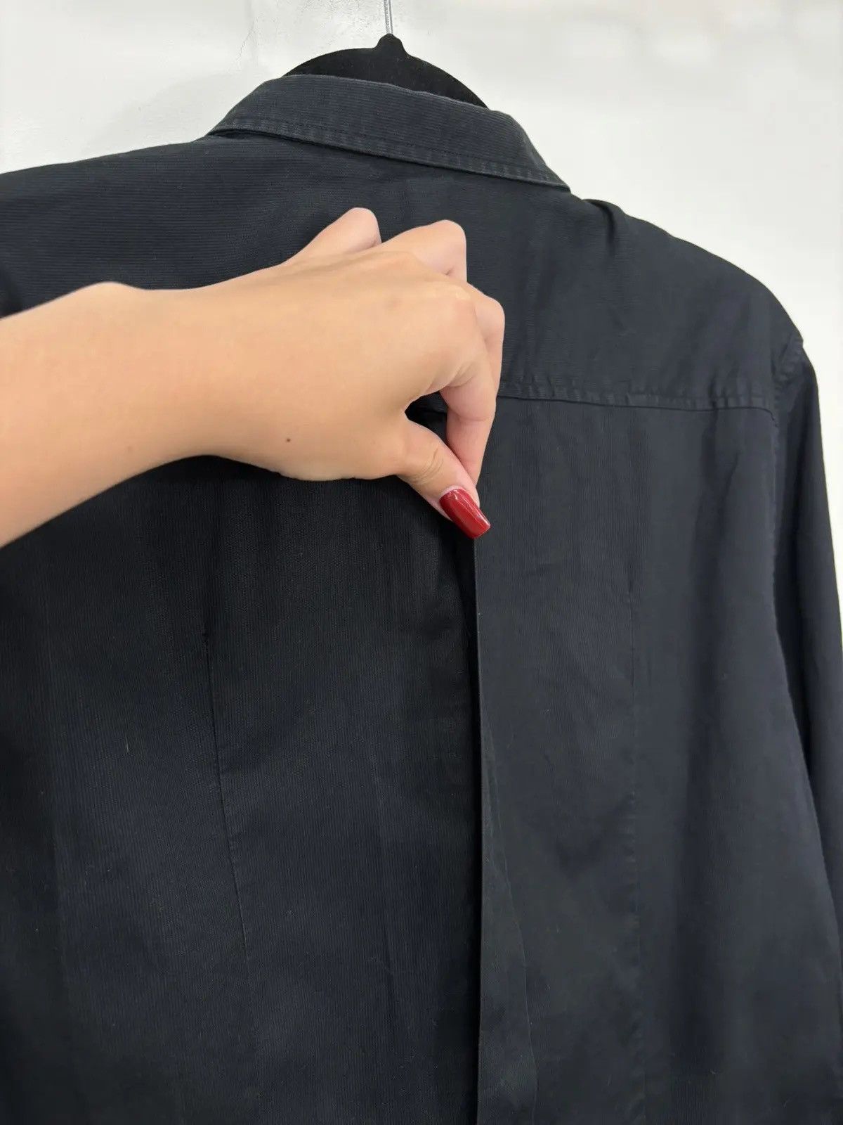 Dolce & Gabbana × Vintage Vintage Dolce & Gabbana Men's Formal Black Button Up Shirt Size US S / EU 44-46 / 1 - 15 Thumbnail