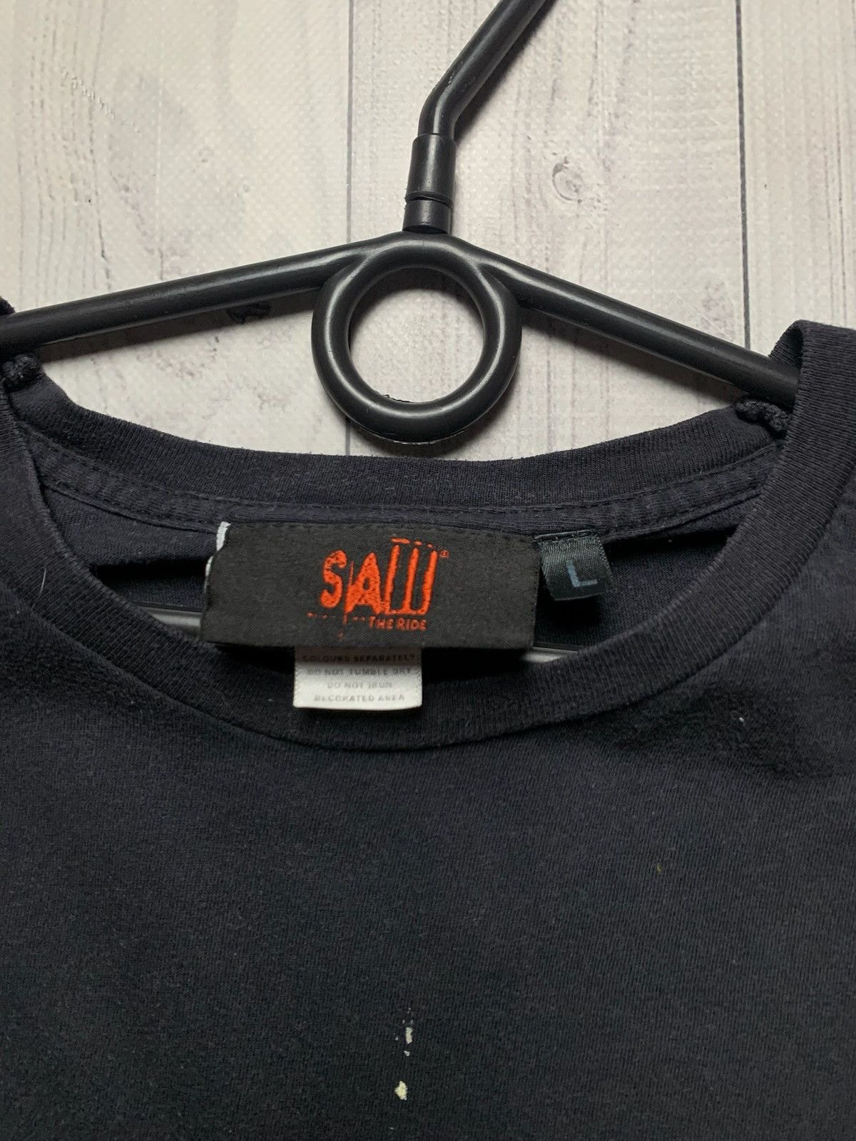 Vintage Vintage The Saw rare promo horror movie tee 00’s size L Size US L / EU 52-54 / 3 - 4 Thumbnail