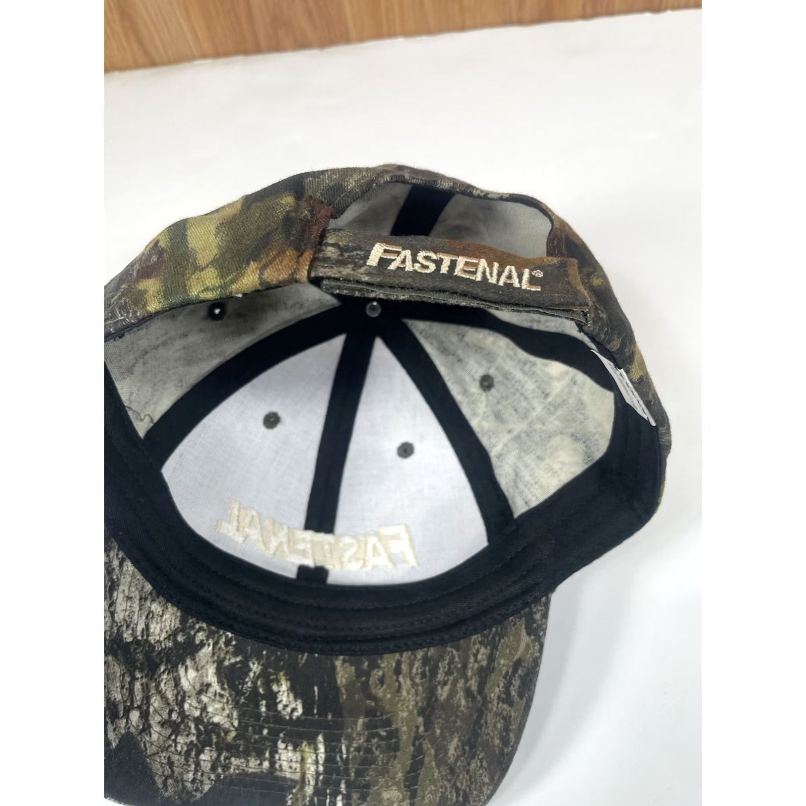 Vintage Fastenal Cap Hat Adjustable Strap Back Hunting Camouflaged One Size Fit All Size ONE SIZE - 6 Thumbnail