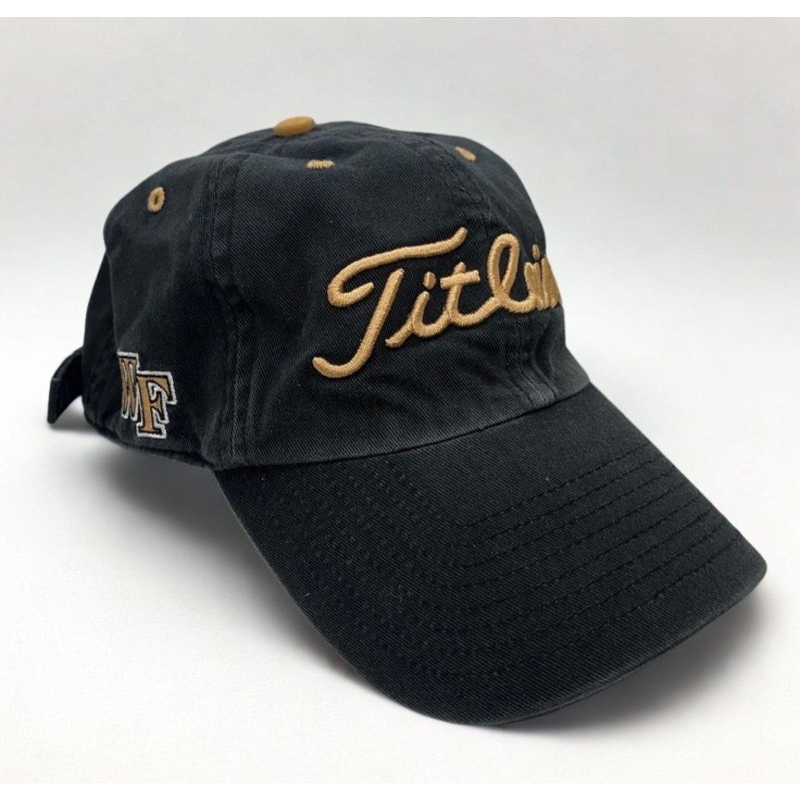 Titleist Titleist Wake Forest Hat Adjustable Strapback Cap Sunfaded Size ONE SIZE - 4 Thumbnail