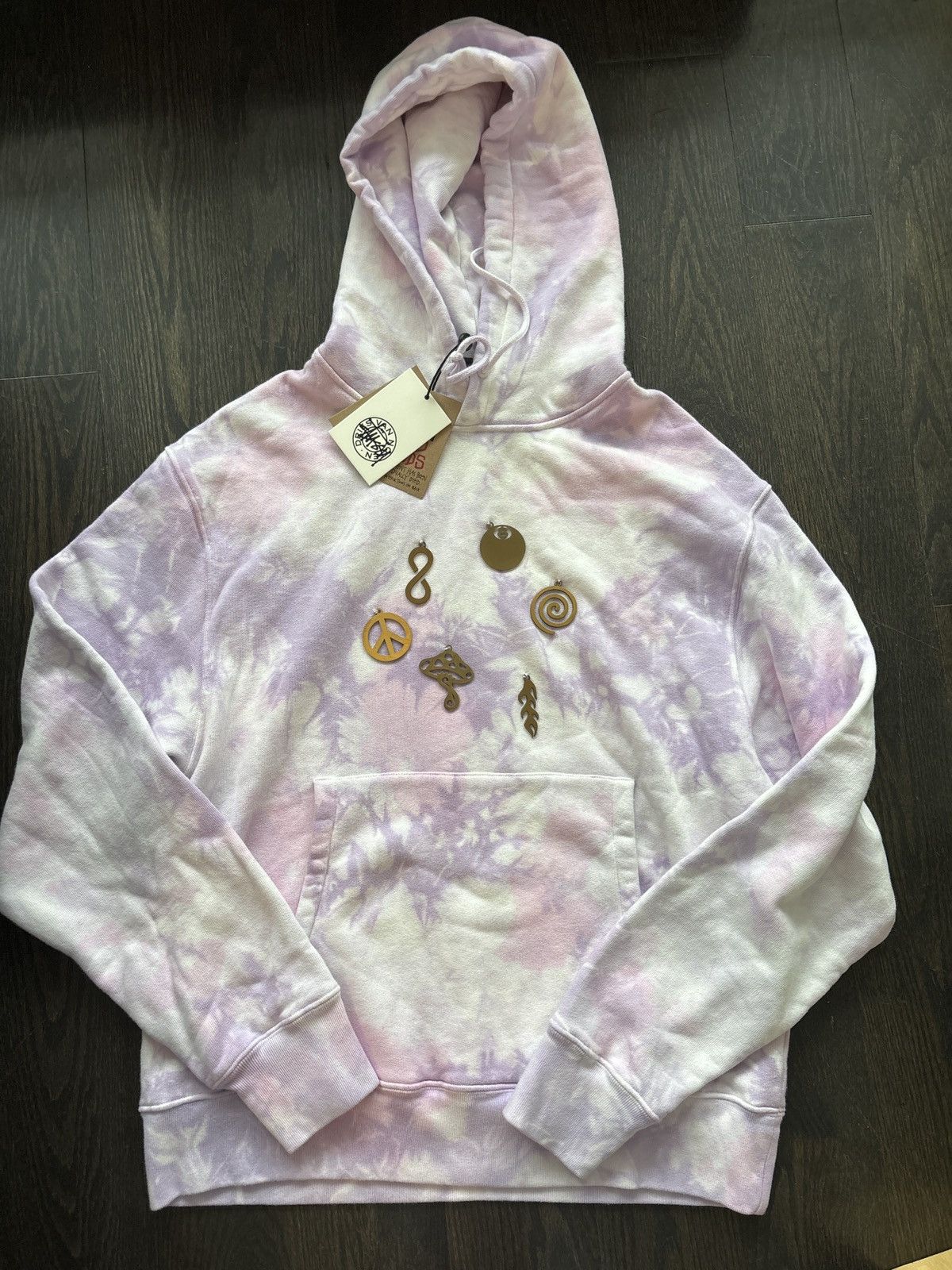 Stussy x Dries Van Noten Bandana Hoodie 'Lilac'
