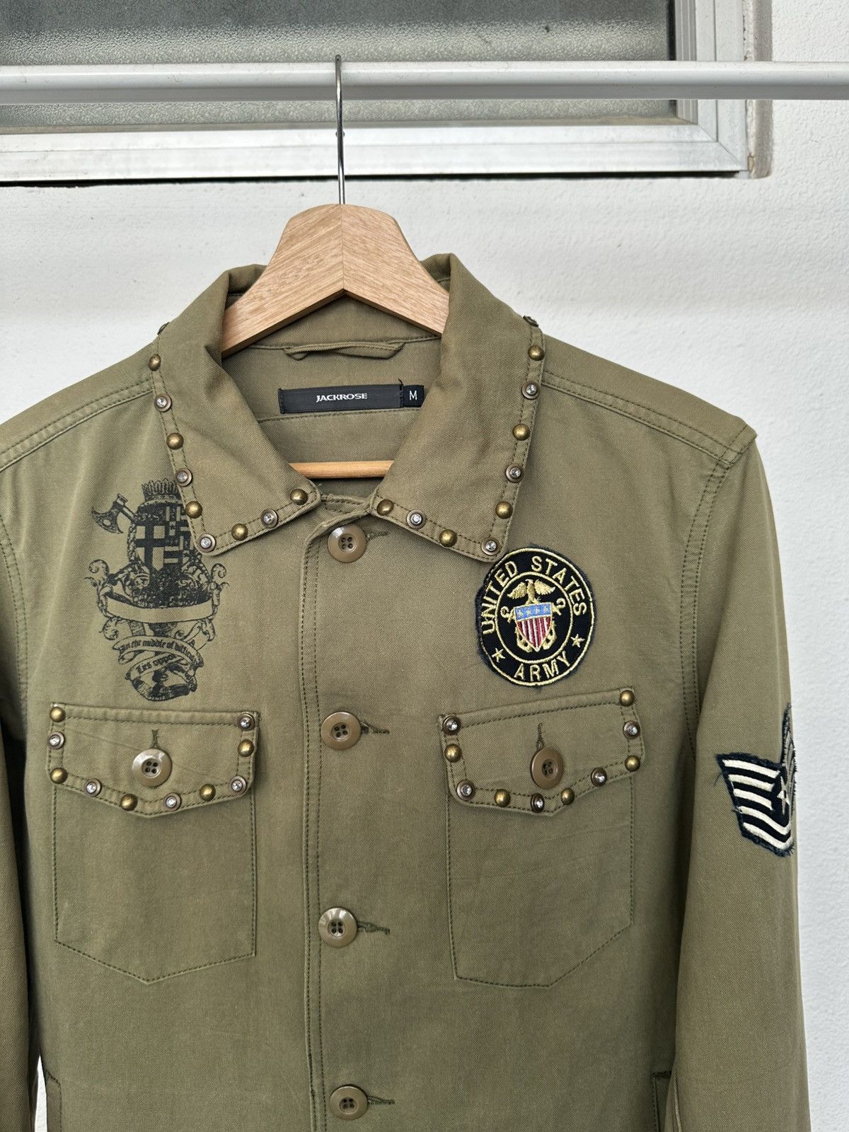 JACKROSE 00's JACKROSE Japan studded collar jacket Size US M / EU 48-50 / 2 - 9 Thumbnail