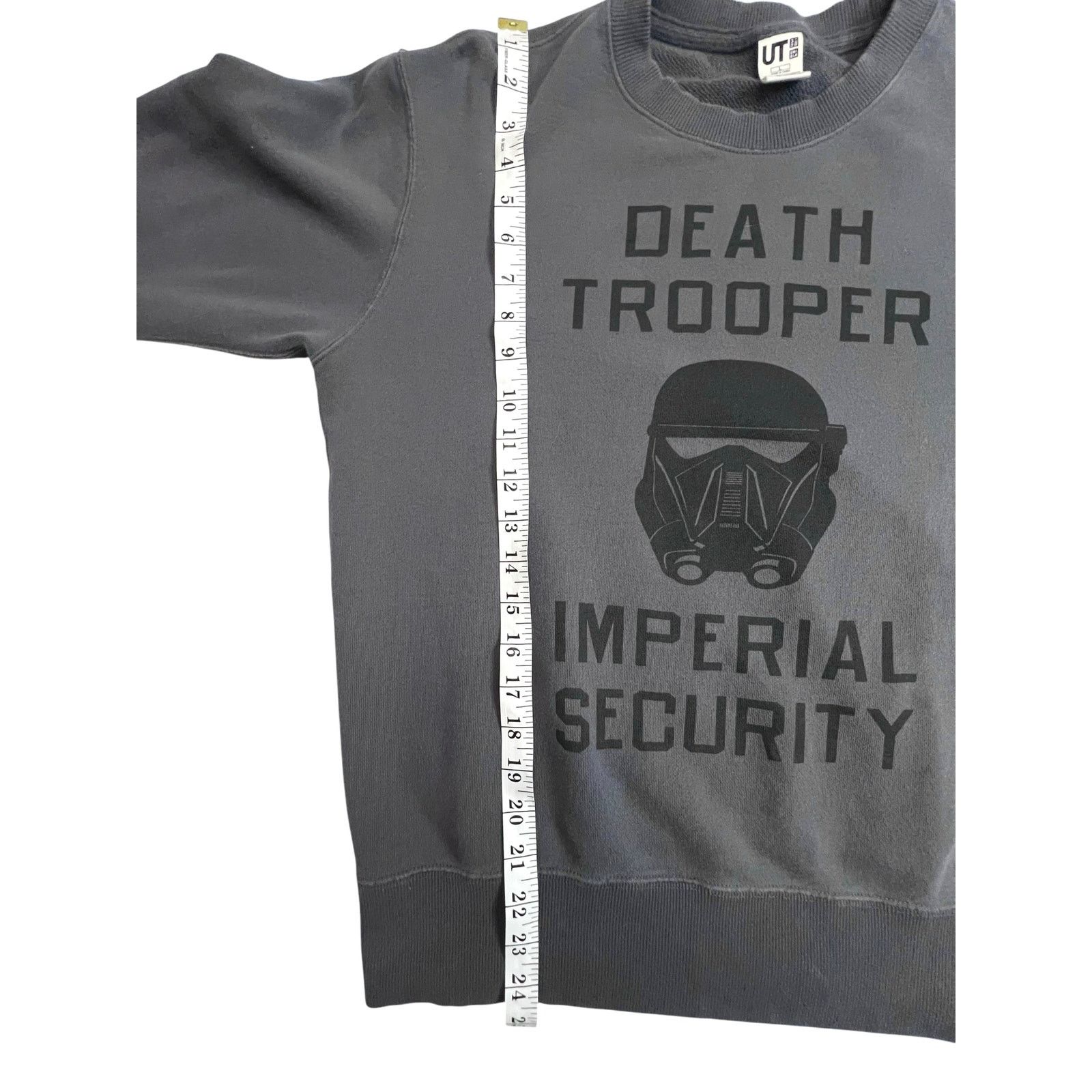 Star Wars Star Wars Death Trooper Imperial Sweatshirt Uniqlo Lar Gray Size US L / EU 52-54 / 3 - 13 Thumbnail