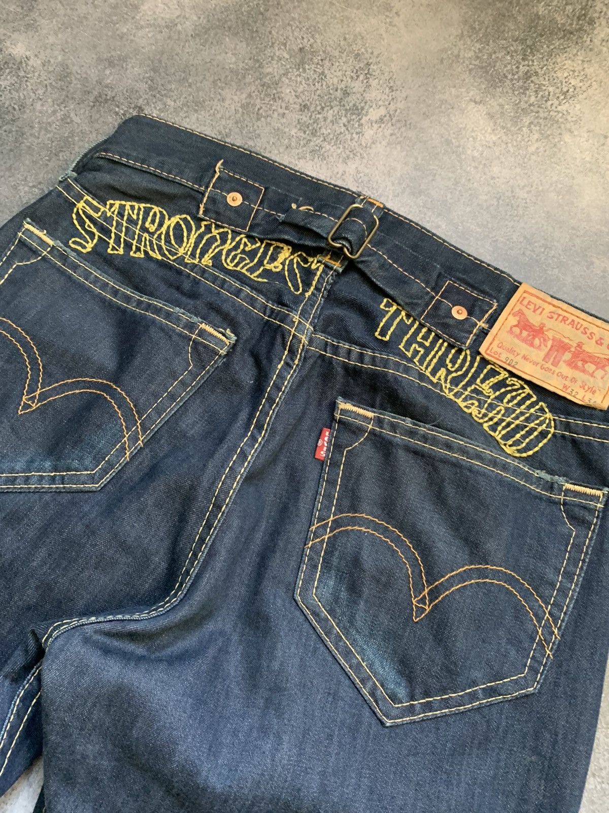 Hysteric Glamour × Levi's Vintage Hysteric Glamour Balenciaga Style Levis Jeans Size US 33 - 8 Thumbnail