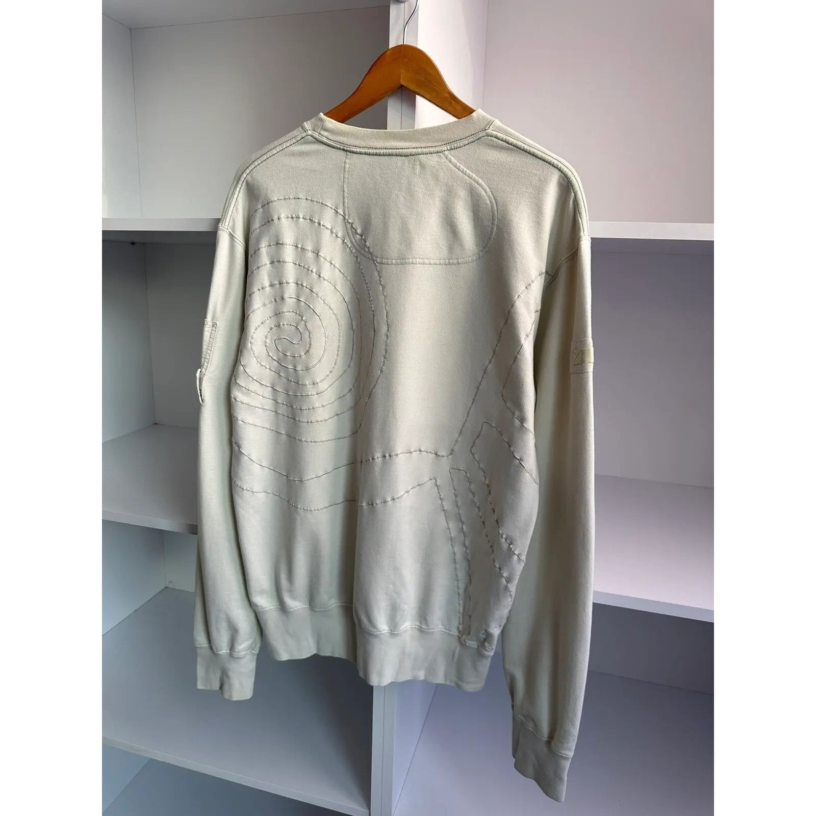 Maharishi VTG Maharishi Avant Garde Archival Beige Sweatshirt Size US M / EU 48-50 / 2 - 13 Thumbnail