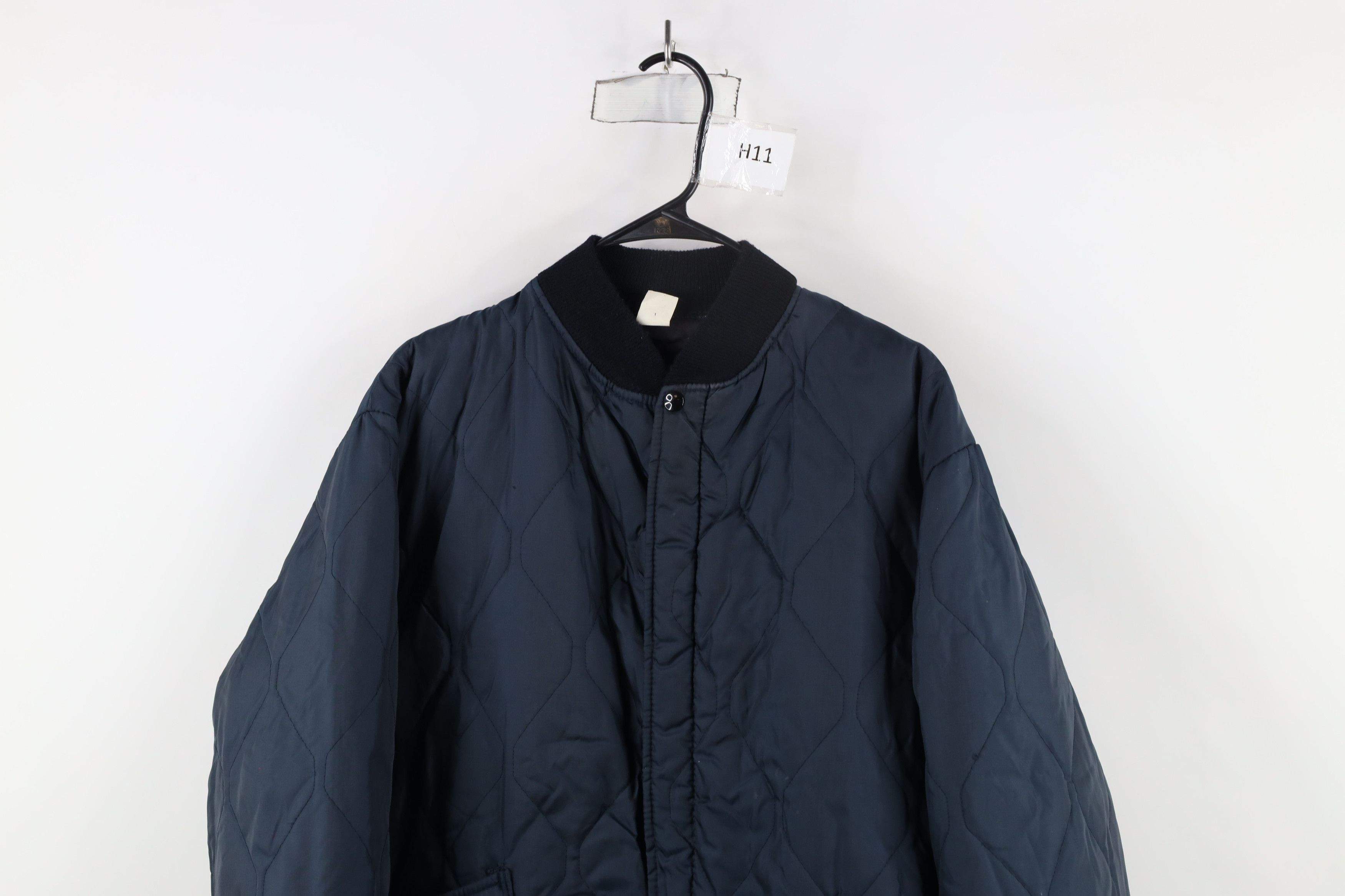Vintage Vintage 70s Streetwear Workwear Mechanic Full Zip Jacket USA Size US XL / EU 56 / 4 - 2 Thumbnail